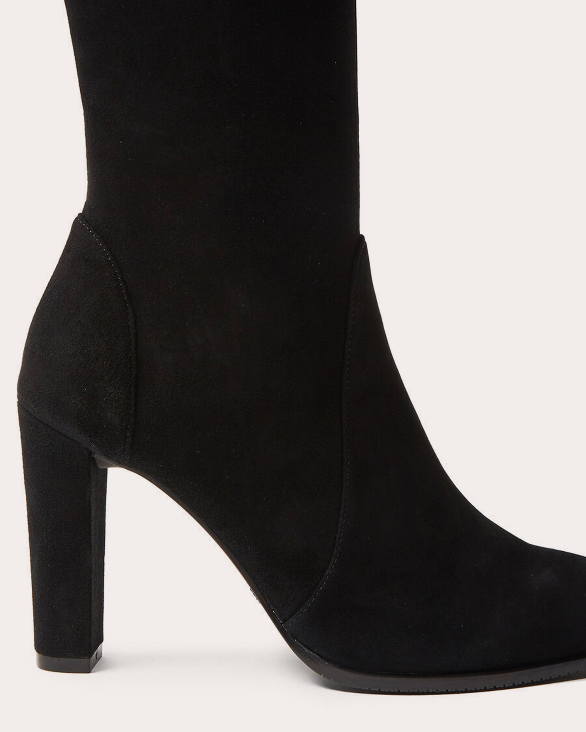 Highland Stretch-Leather Over-the-Knee Boot