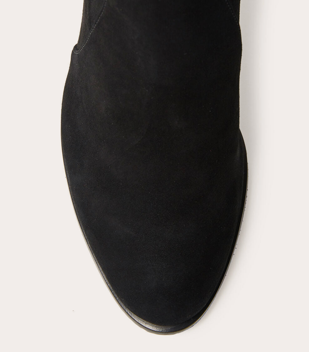 Highland Stretch-Leather Over-the-Knee Boot
