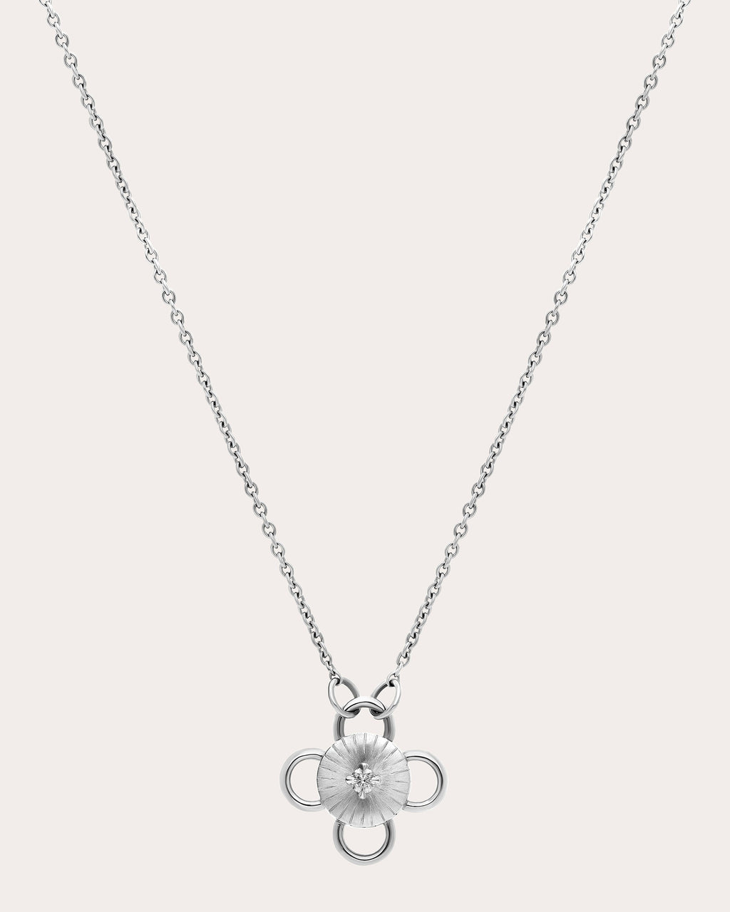 Baby Bolt 18K Gold Diamond Pendant Necklace