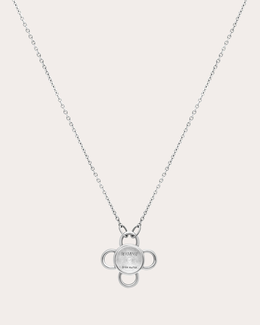 Baby Bolt 18K Gold Diamond Pendant Necklace