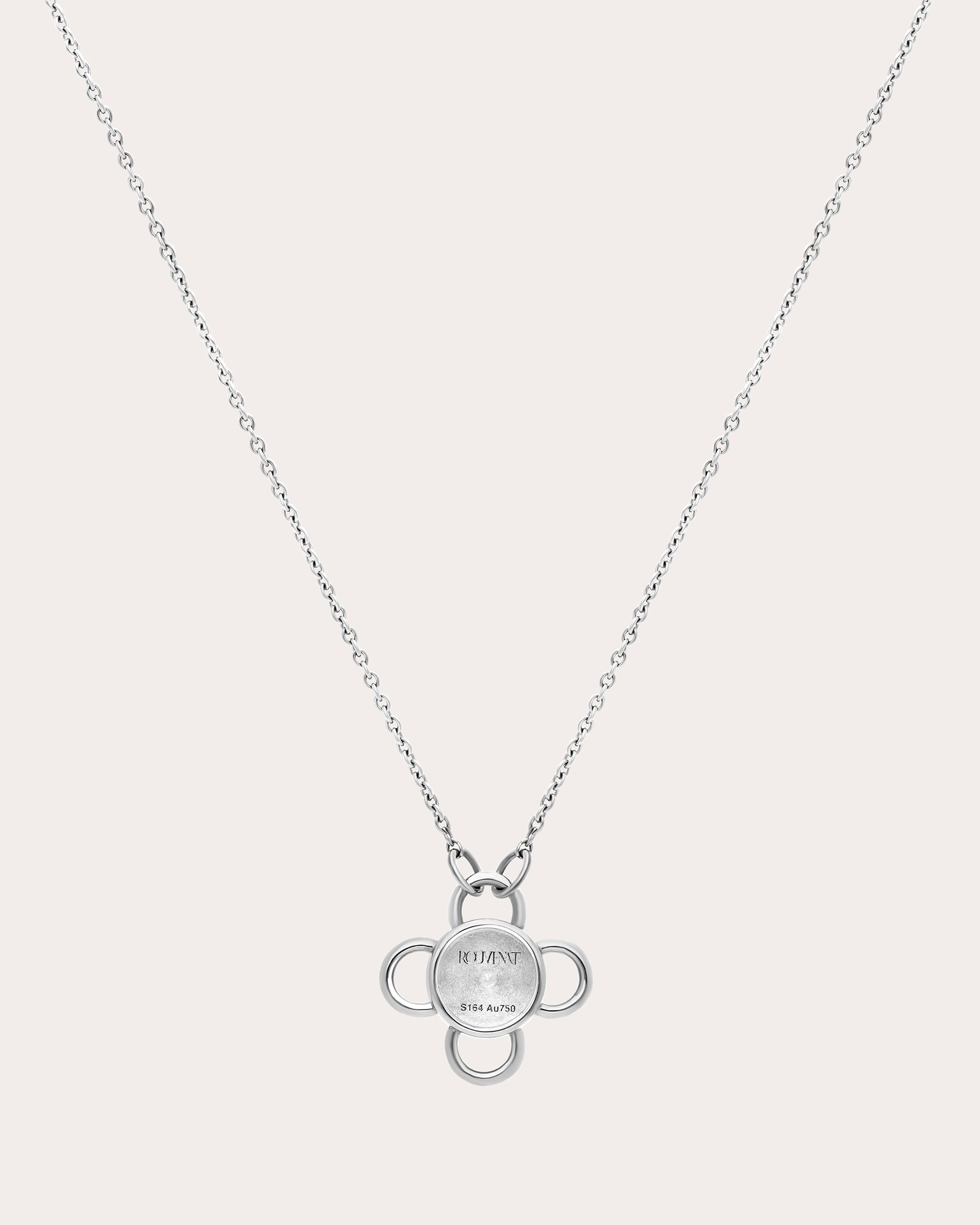 Baby Bolt 18K Gold Diamond Pendant Necklace