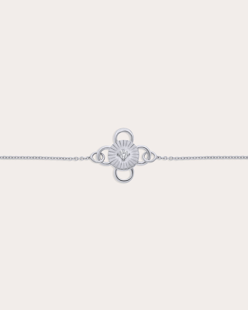 Baby Bolt 18K Gold Diamond Bracelet