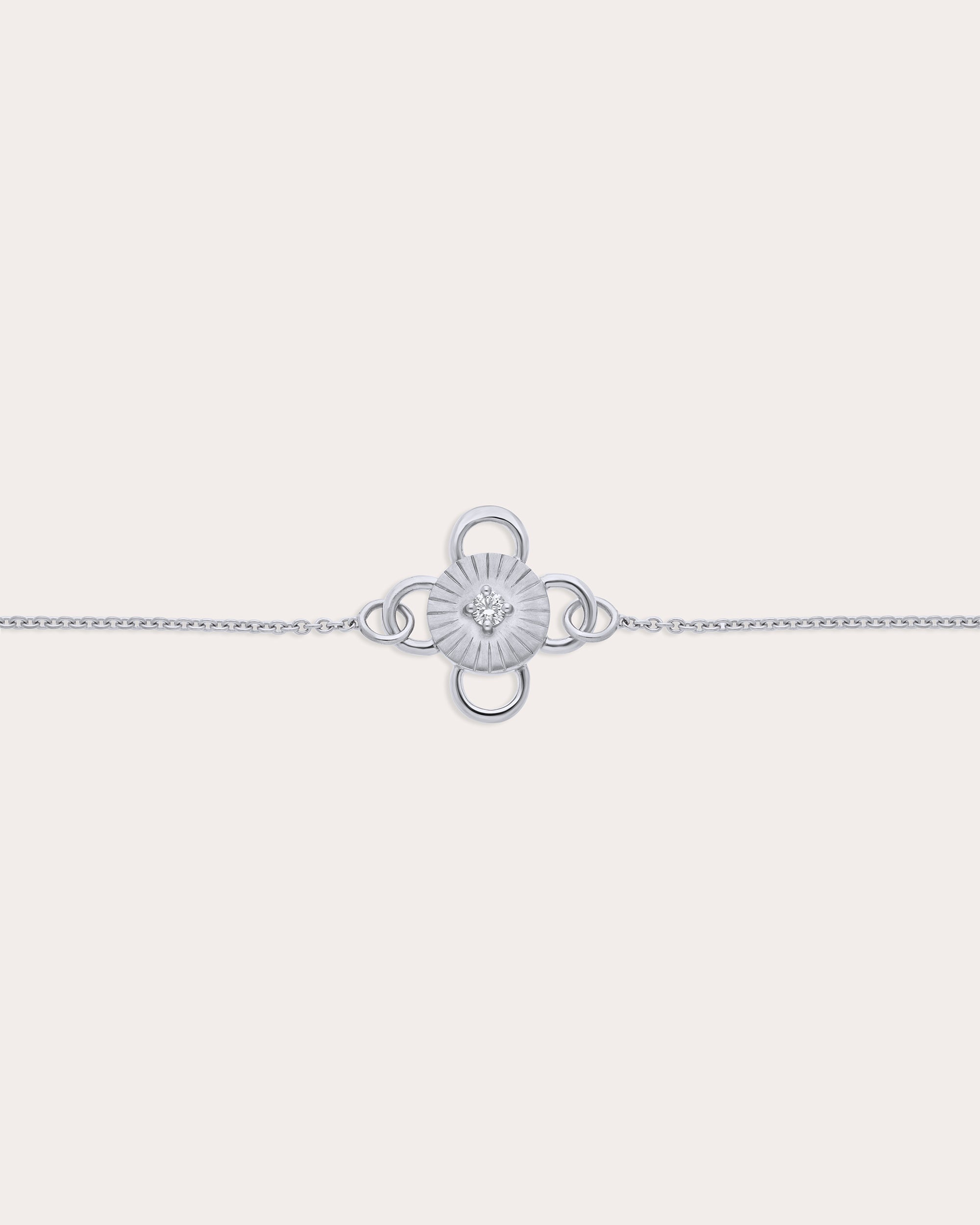 Baby Bolt 18K Gold Diamond Bracelet