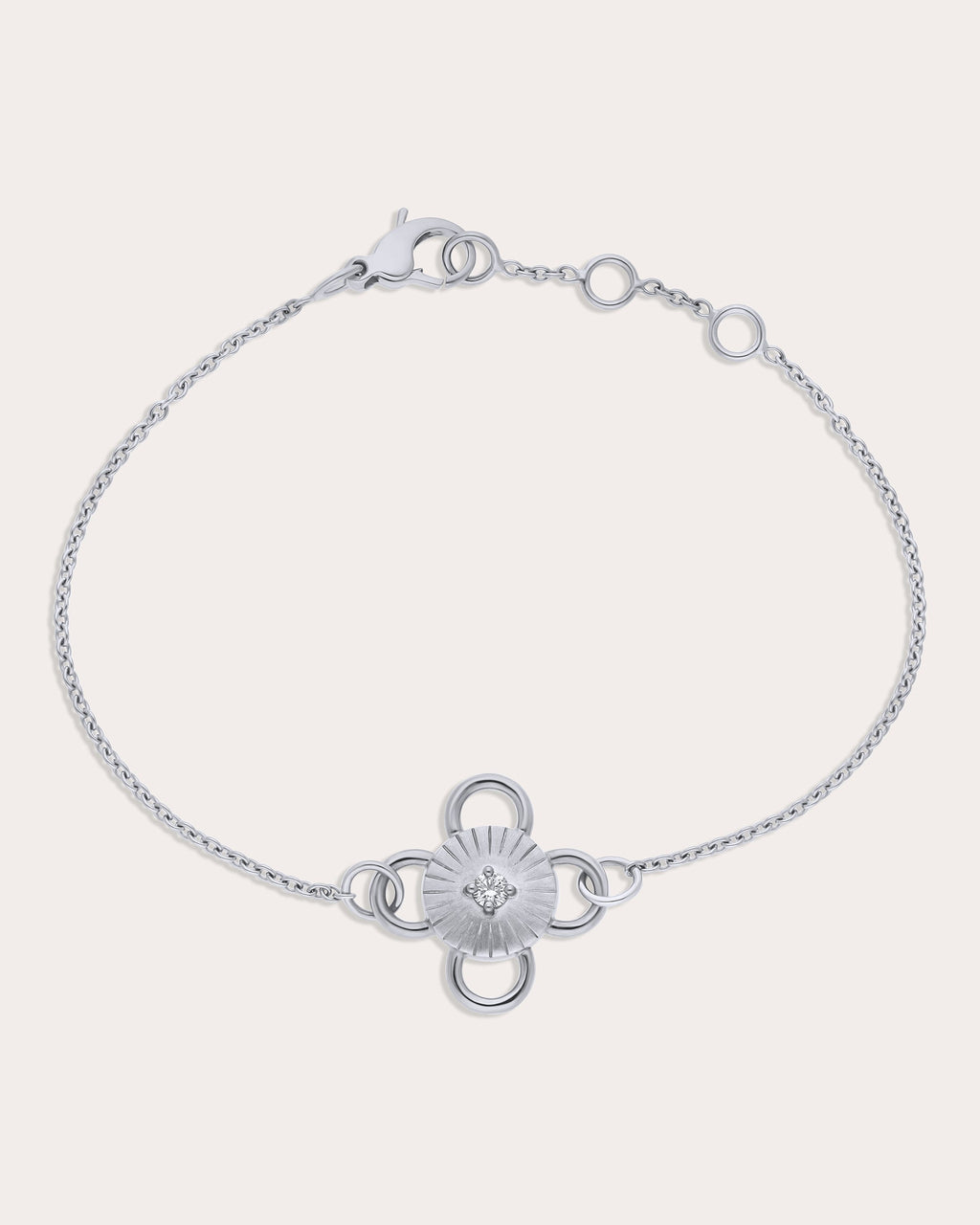 Baby Bolt 18K Gold Diamond Bracelet