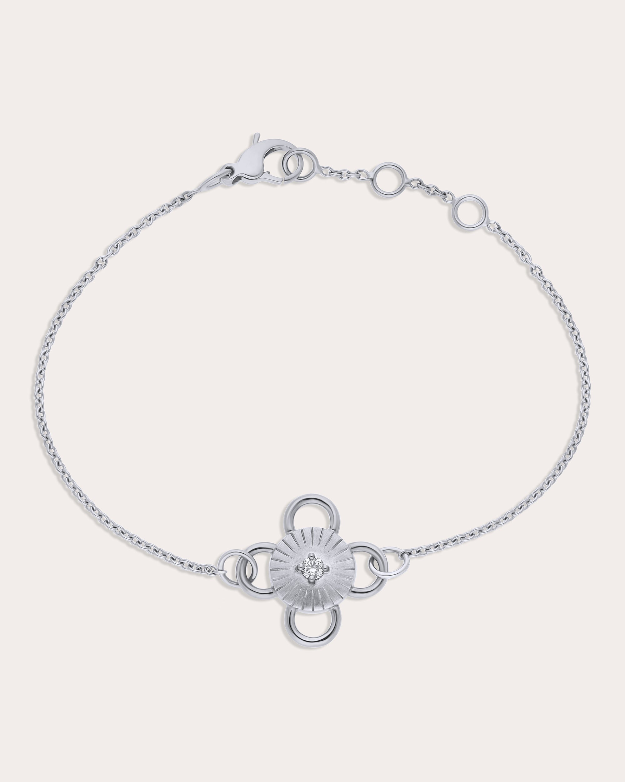 Baby Bolt 18K Gold Diamond Bracelet
