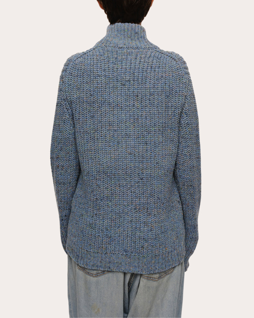 Dave Ribbed Recycled Cotton-Blend Zip-Up Cardigan