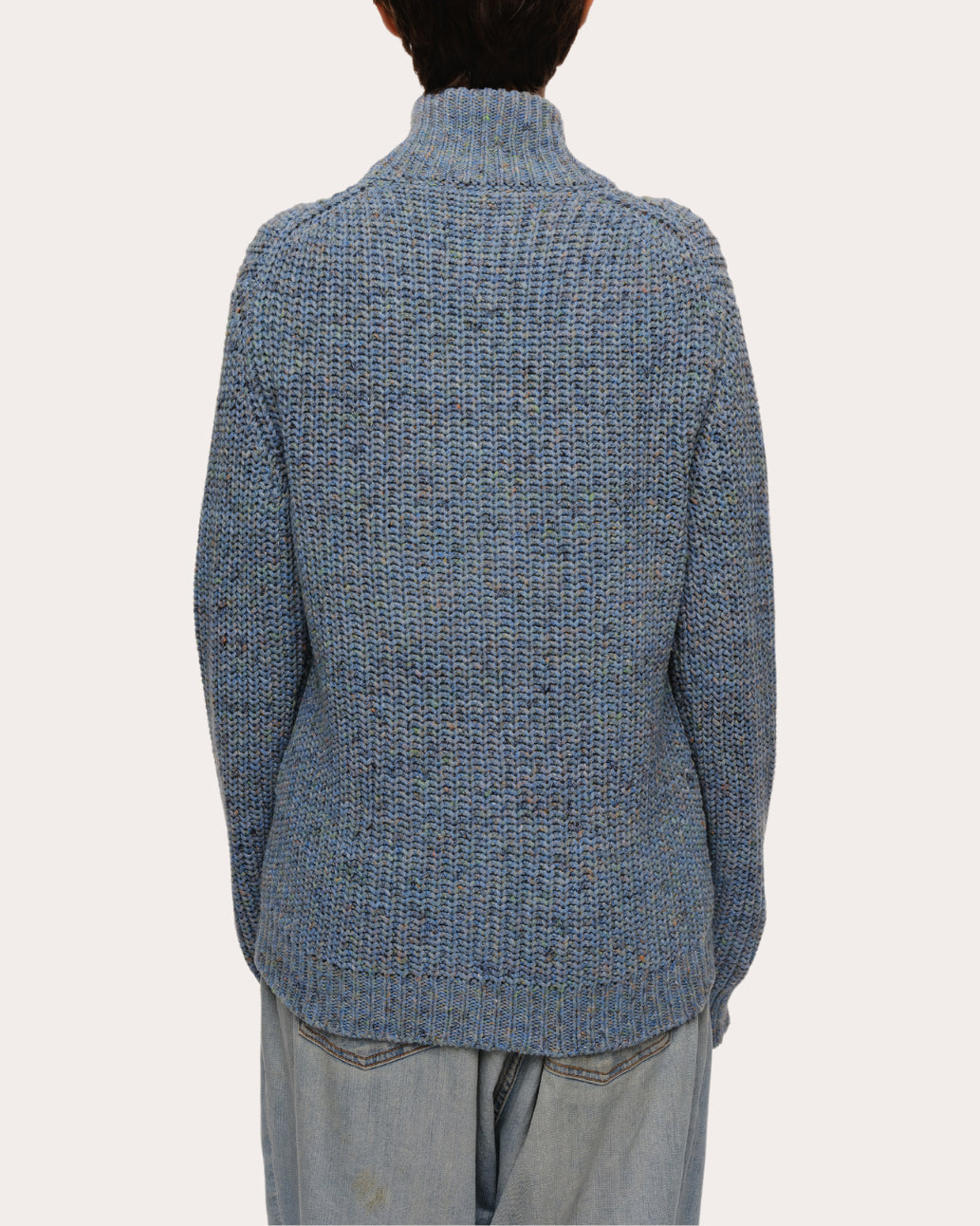 Dave Ribbed Recycled Cotton-Blend Zip-Up Cardigan
