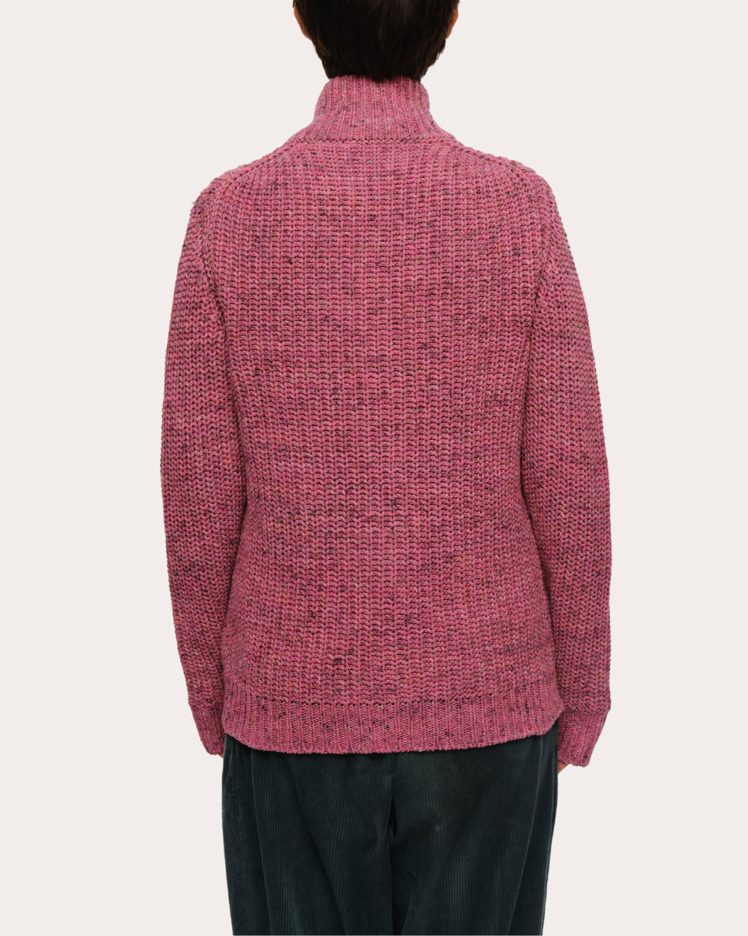 Dave Ribbed Recycled Cotton-Blend Zip-Up Cardigan