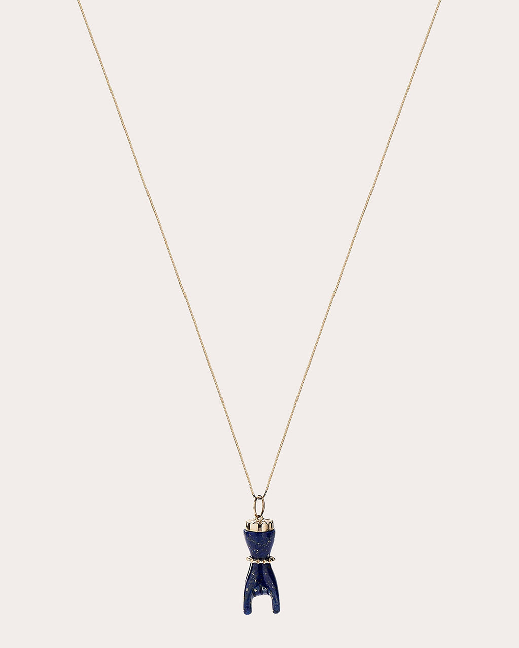 Rock On 18K Gold and Lapis Lazuli Pendant