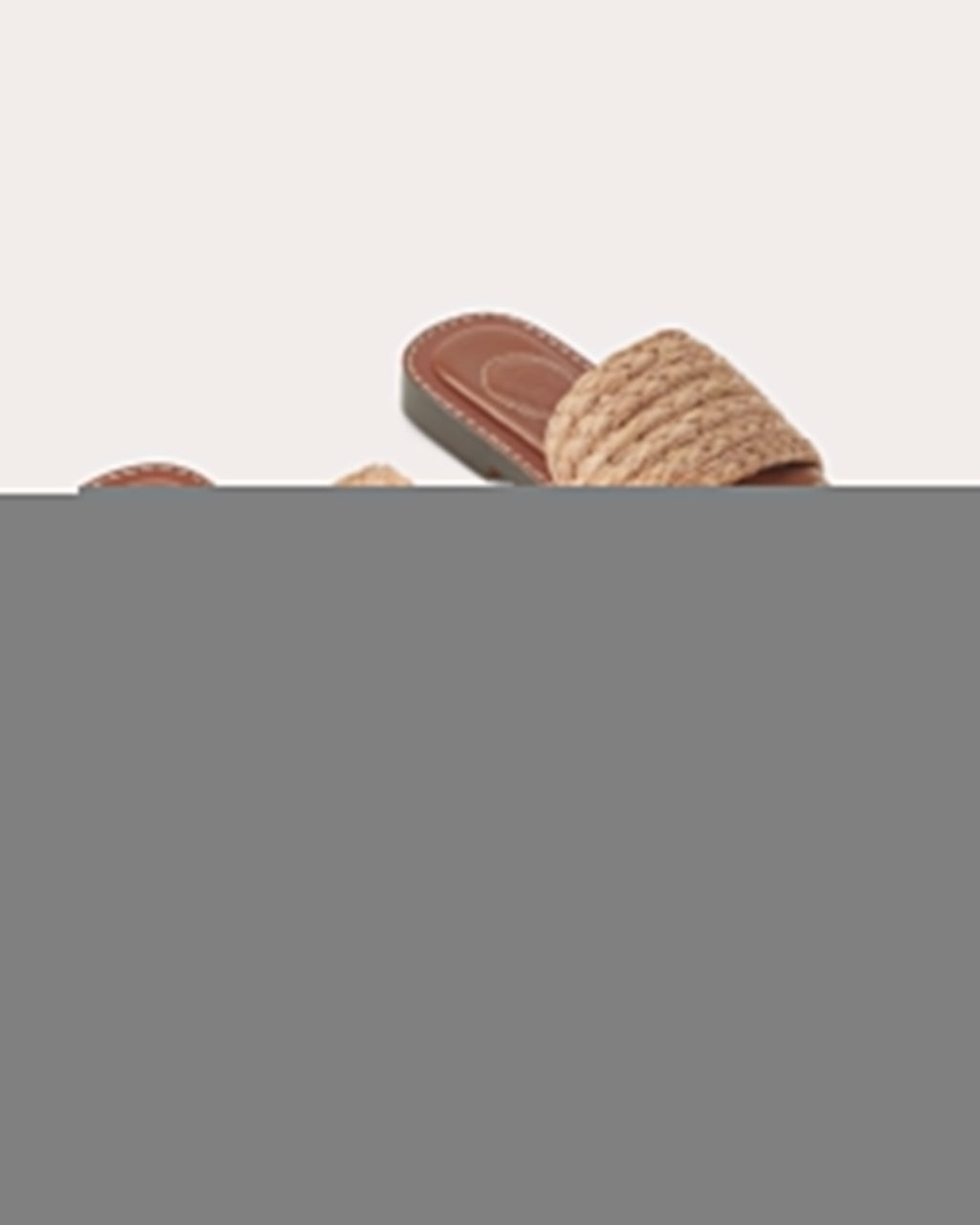 Sevilla Raffia Slide