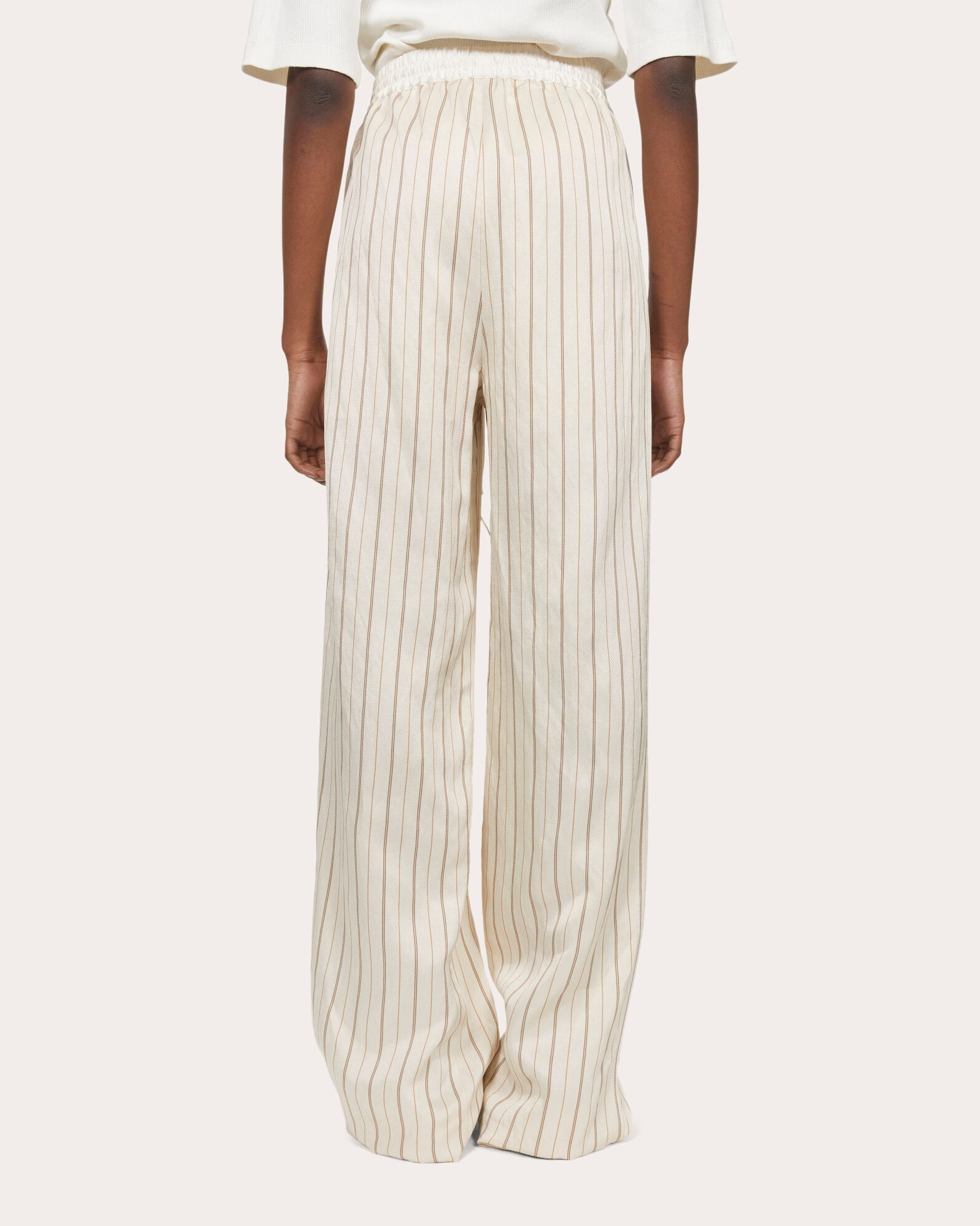 Simone Linen-Blend Pants