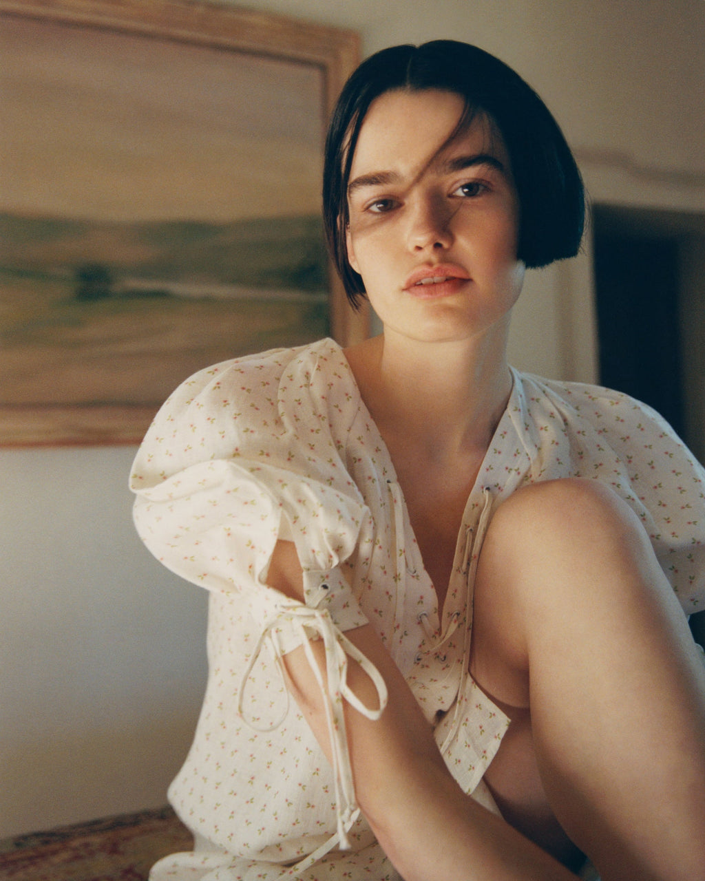Garden Linen Dress