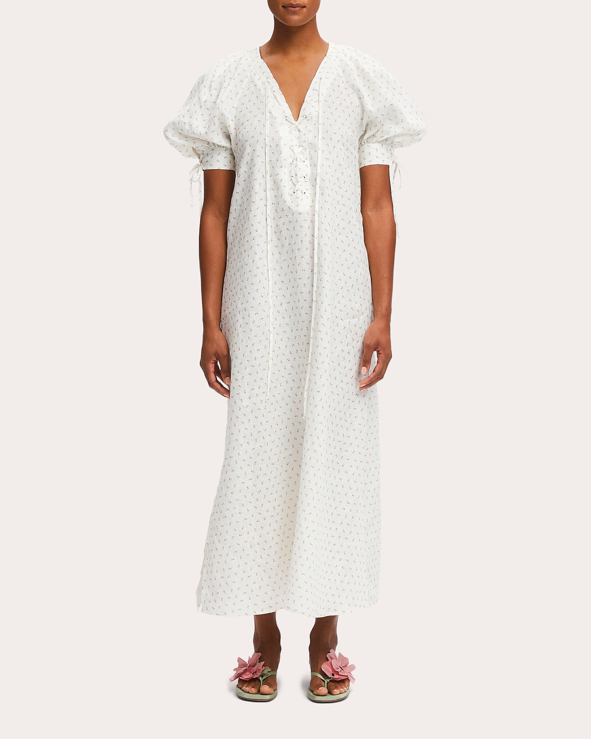 Garden Linen Dress