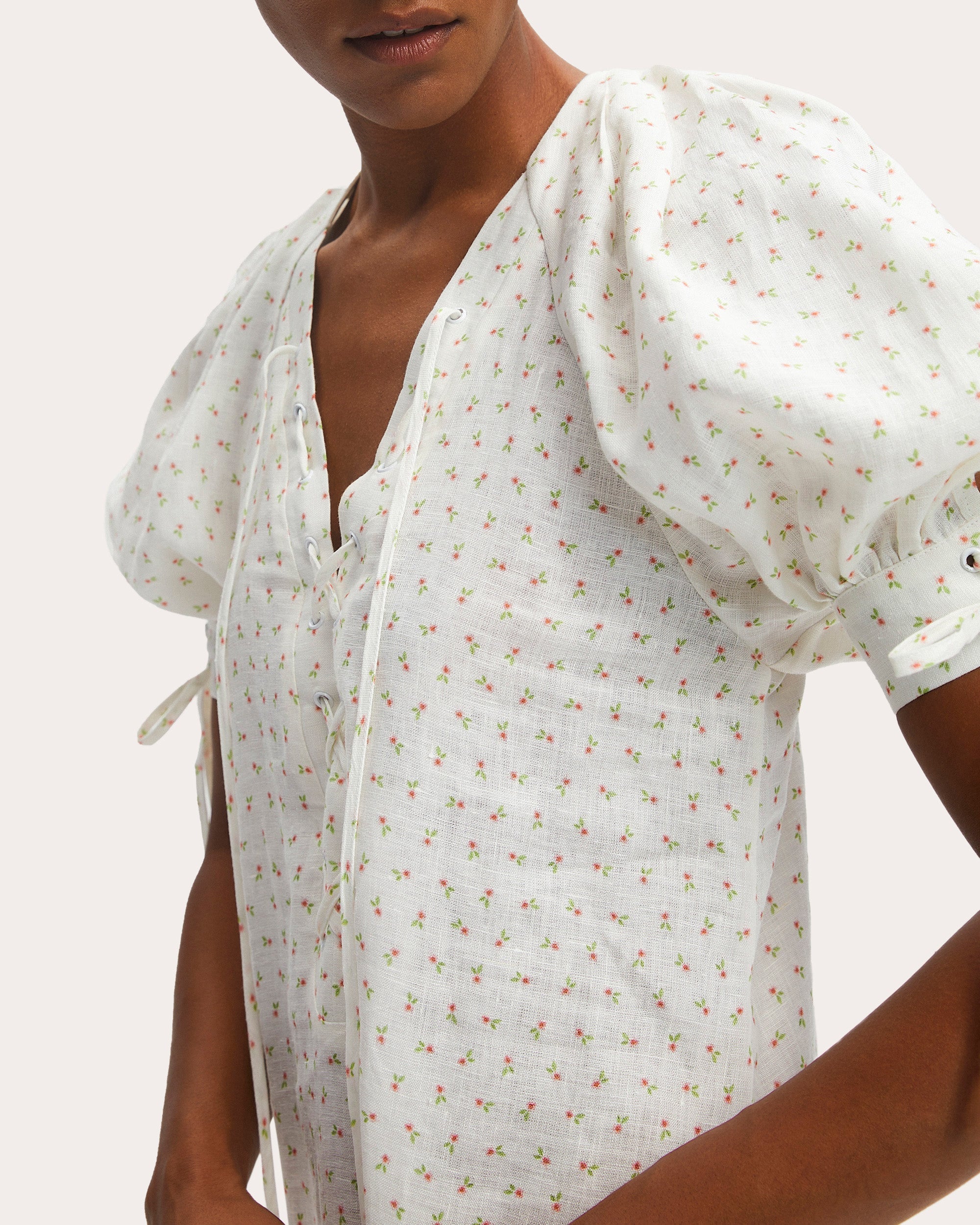 Garden Linen Dress