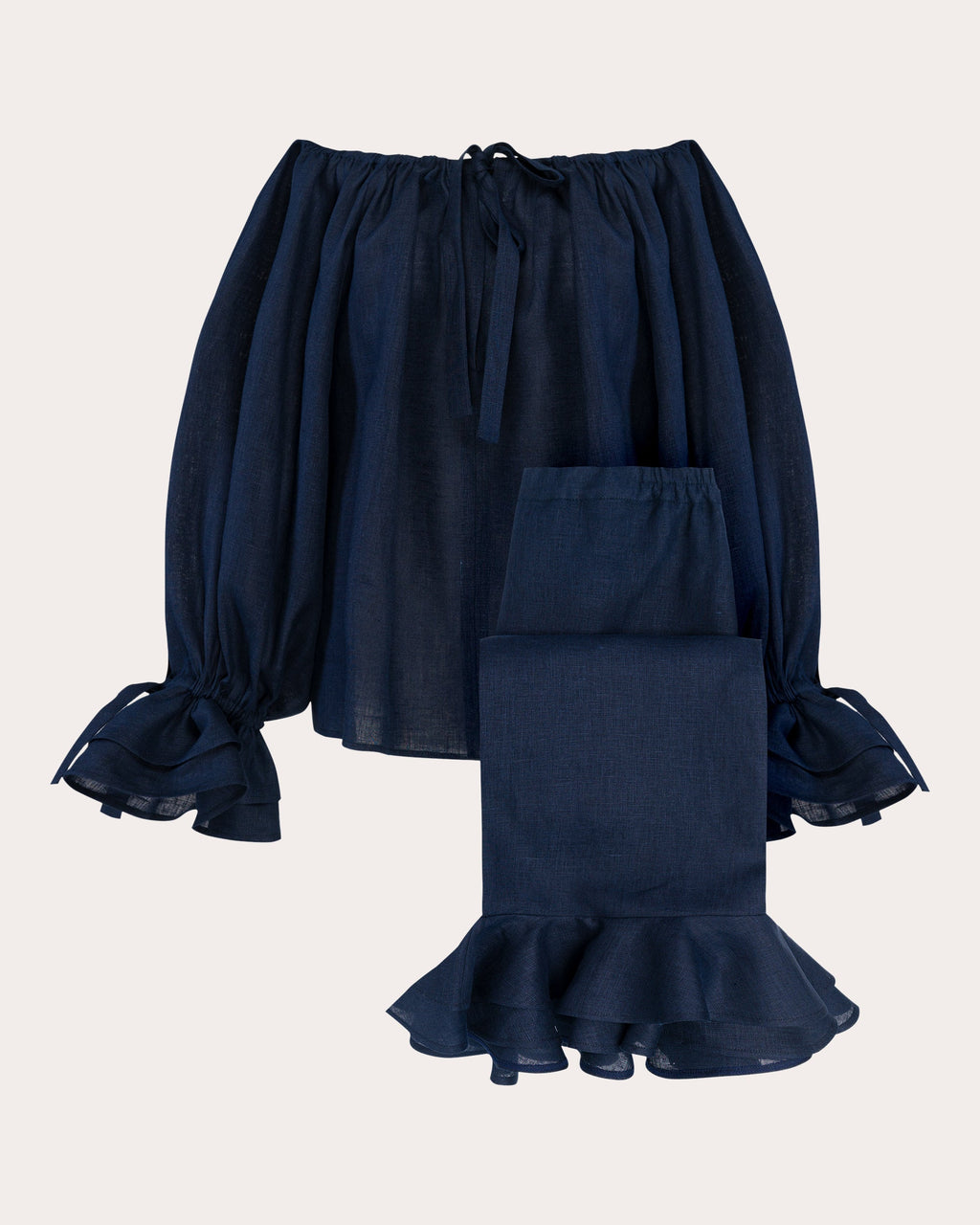 Cha-Cha Linen Lounge Set