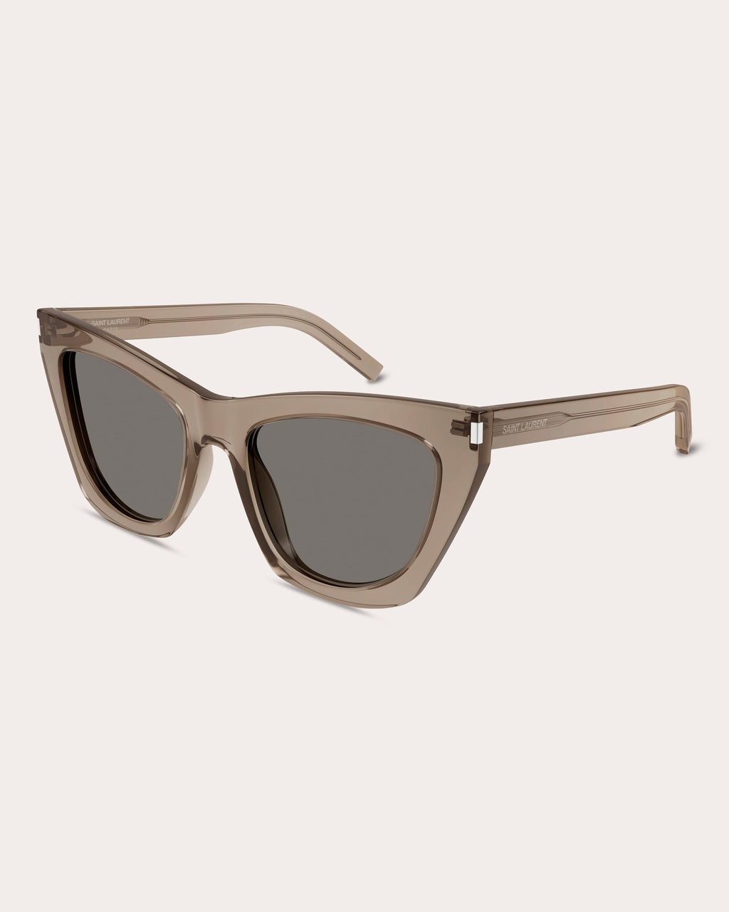 Mica Cat-Eye Transparent Acetate Sunglasses