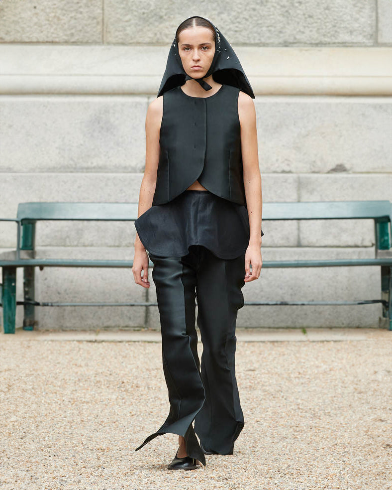 Tina Atelier Silk Tech Top