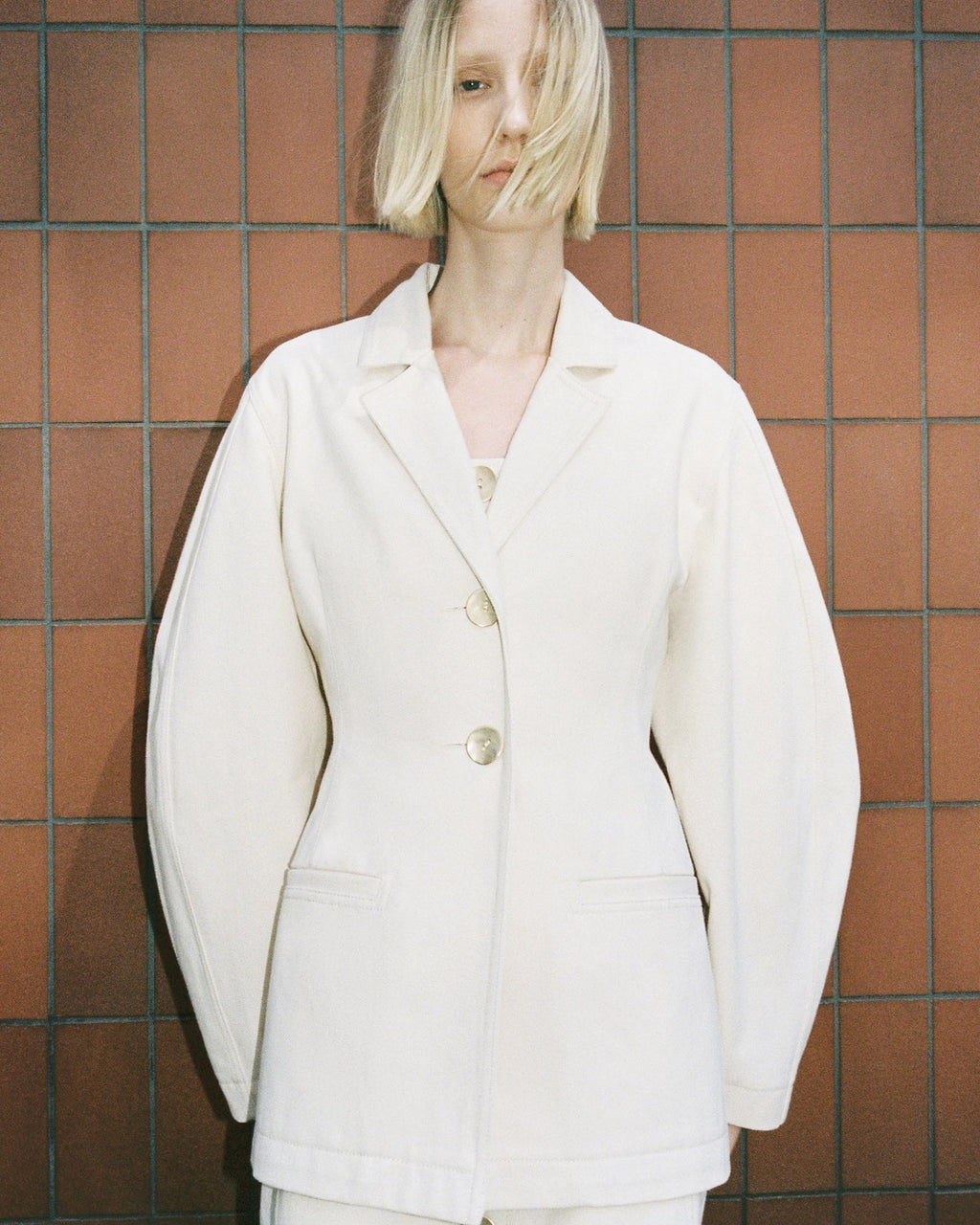 Caria Cotton Canvas Jacket