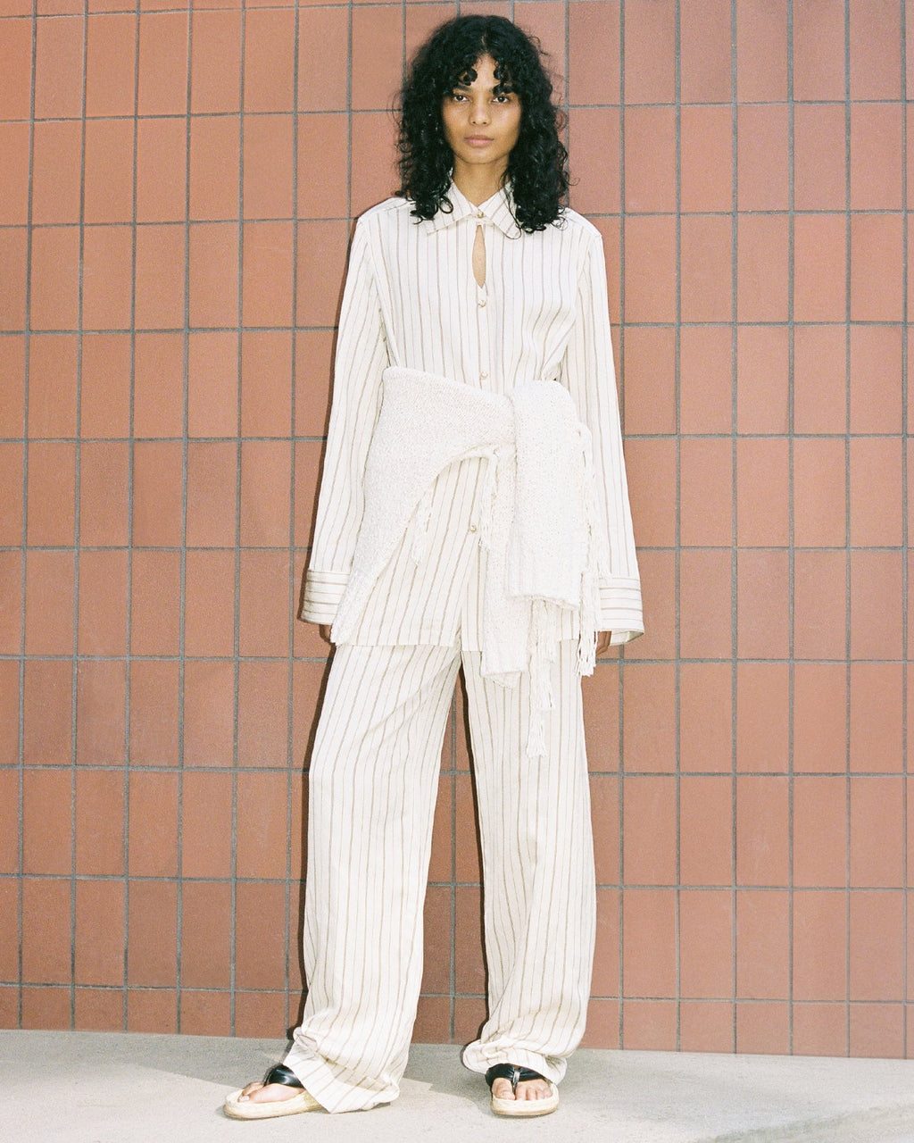 Bahar Linen-Blend Shirt