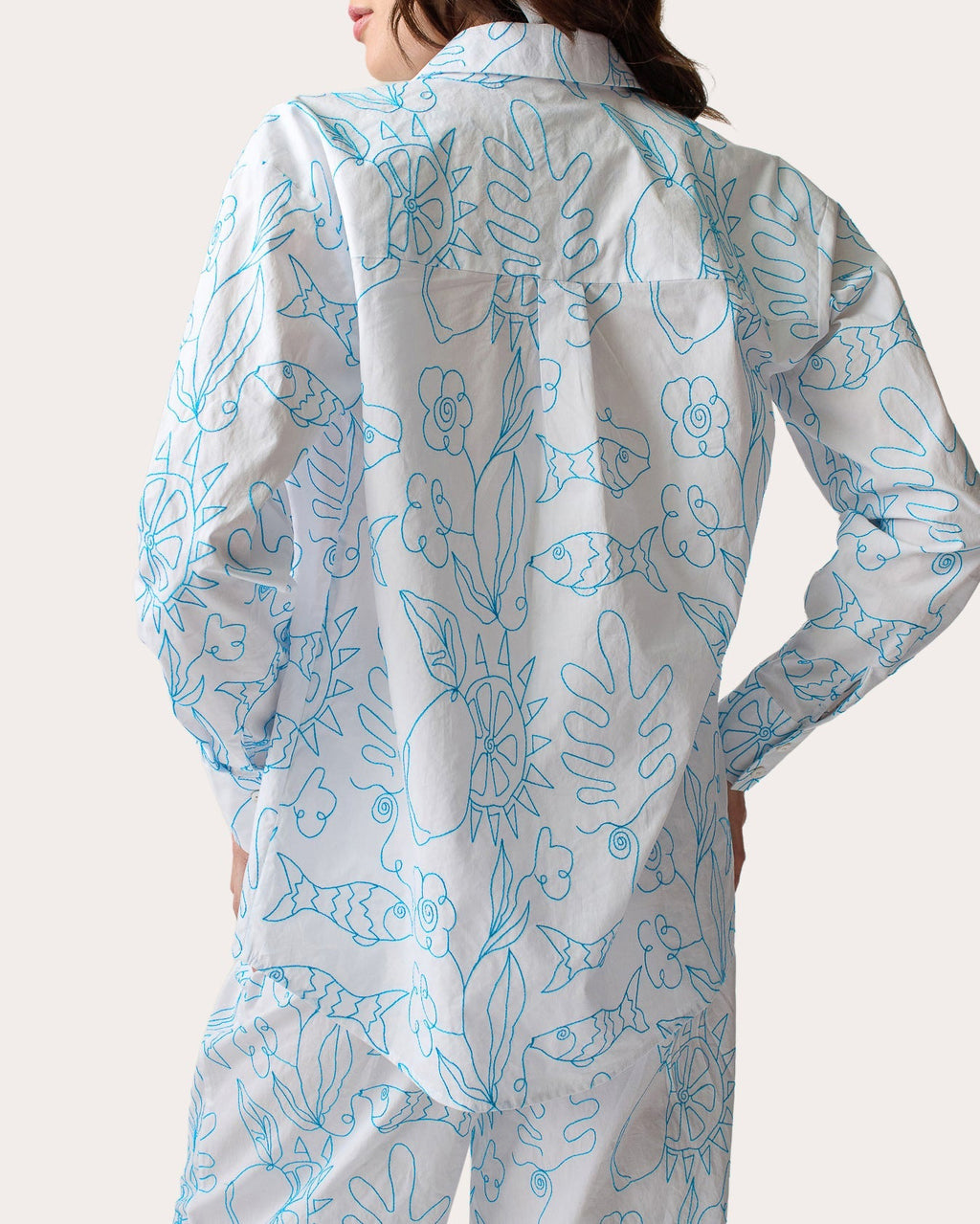 Petra Embroidered Cotton Shirt