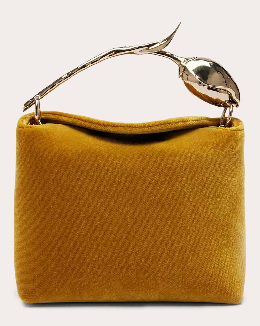 Mini Bloom Velvet Bag