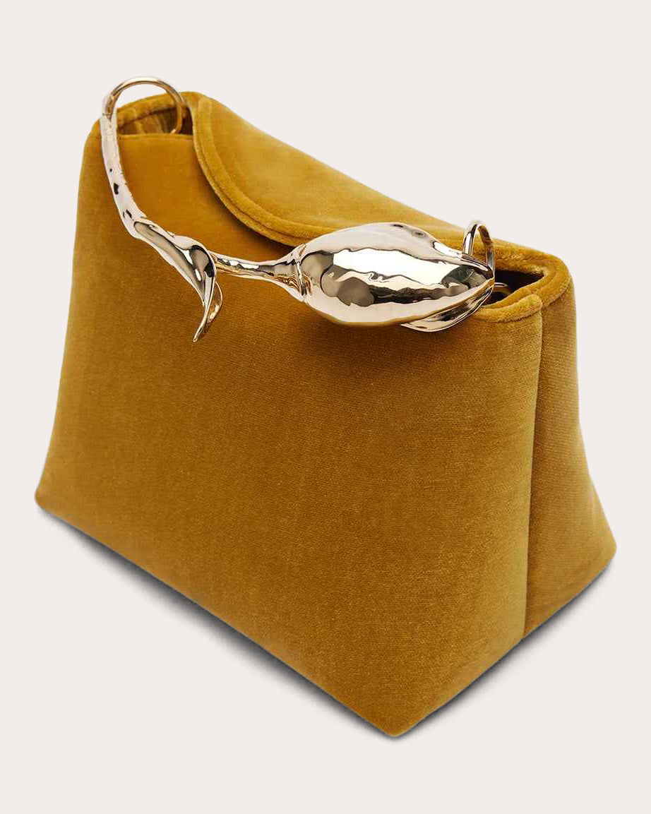 Mini Bloom Velvet Bag