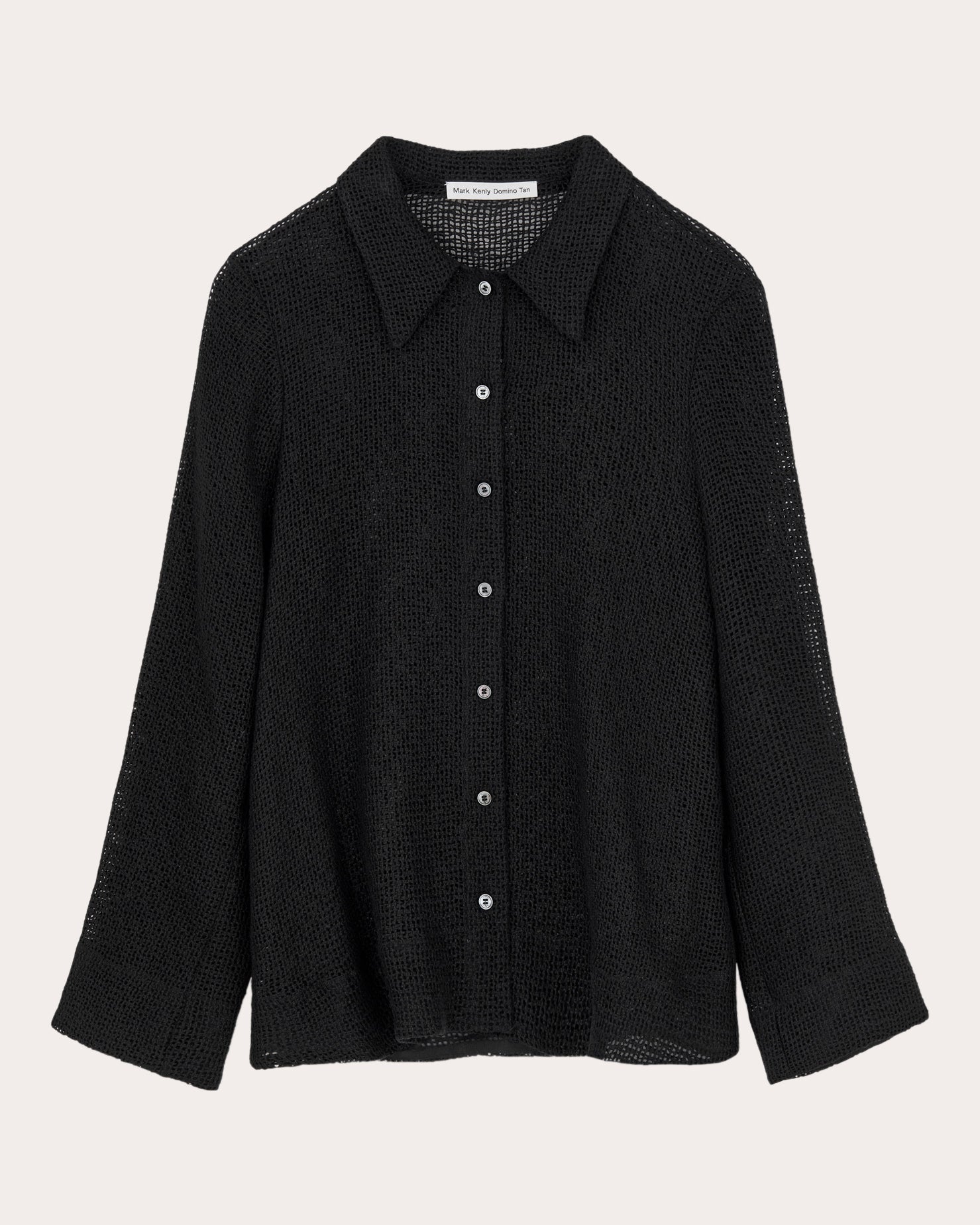 Svala Linen-Mesh Shirt