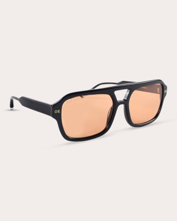 Sayers Orange Aviator Sunglasses