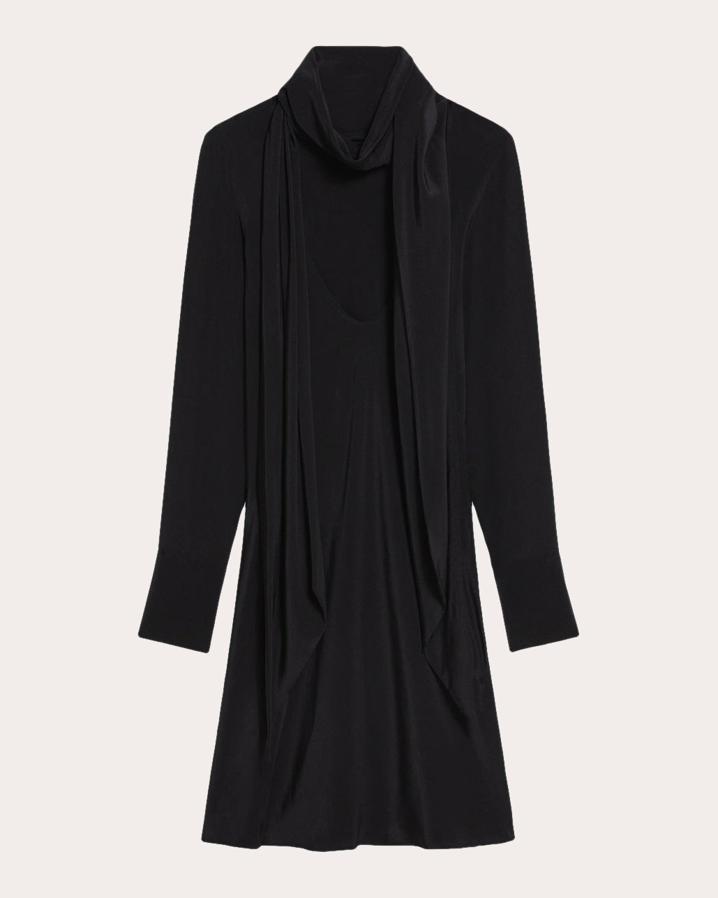 Scarf Silk Dress