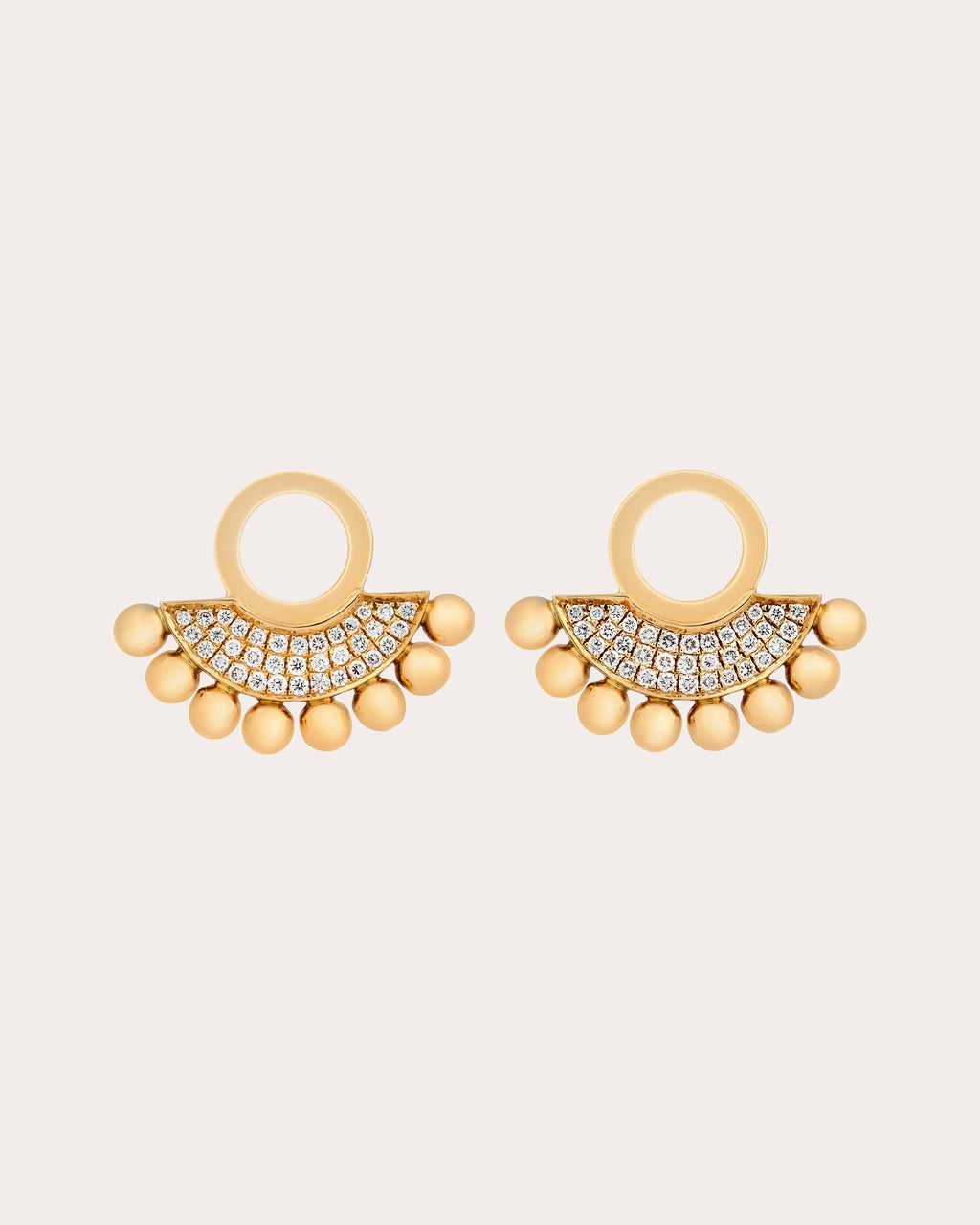 Selene 18K Gold Diamond Earrings