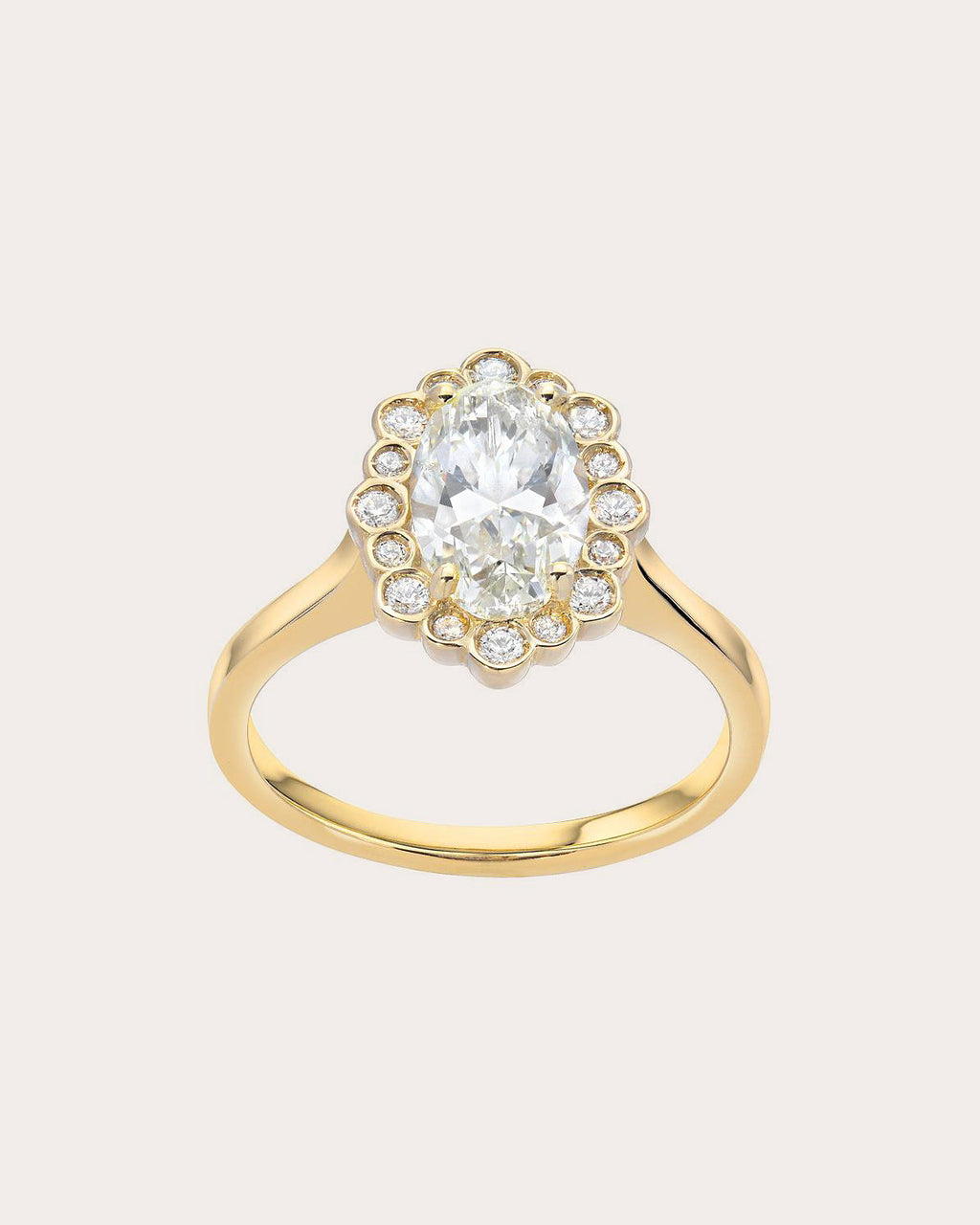 Viola 18K Gold Diamond Ring