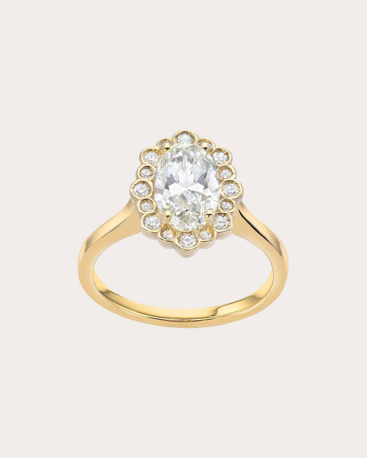Viola 18K Gold Diamond Ring