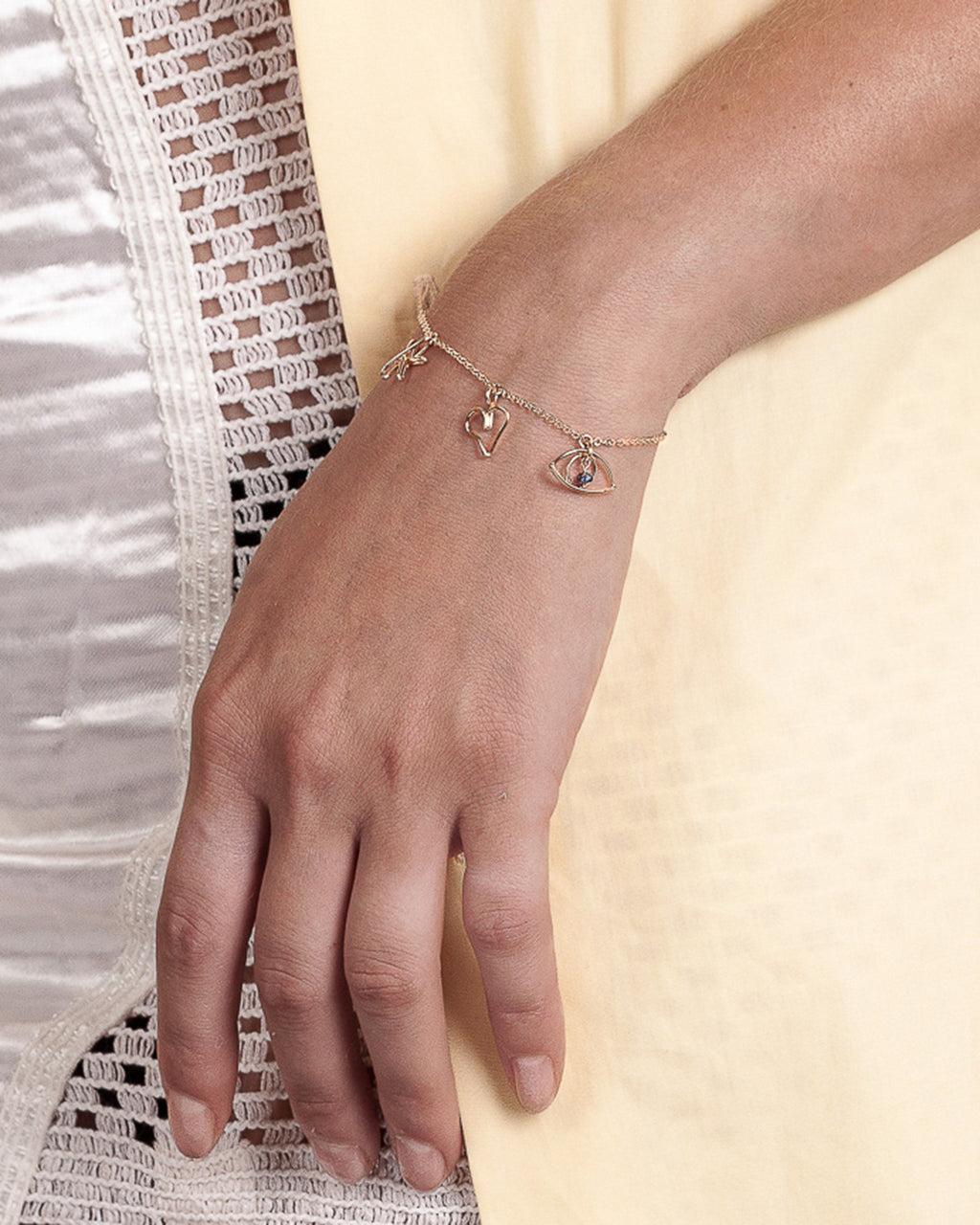 La Signature 14K Gold-Filled Charm Bracelet