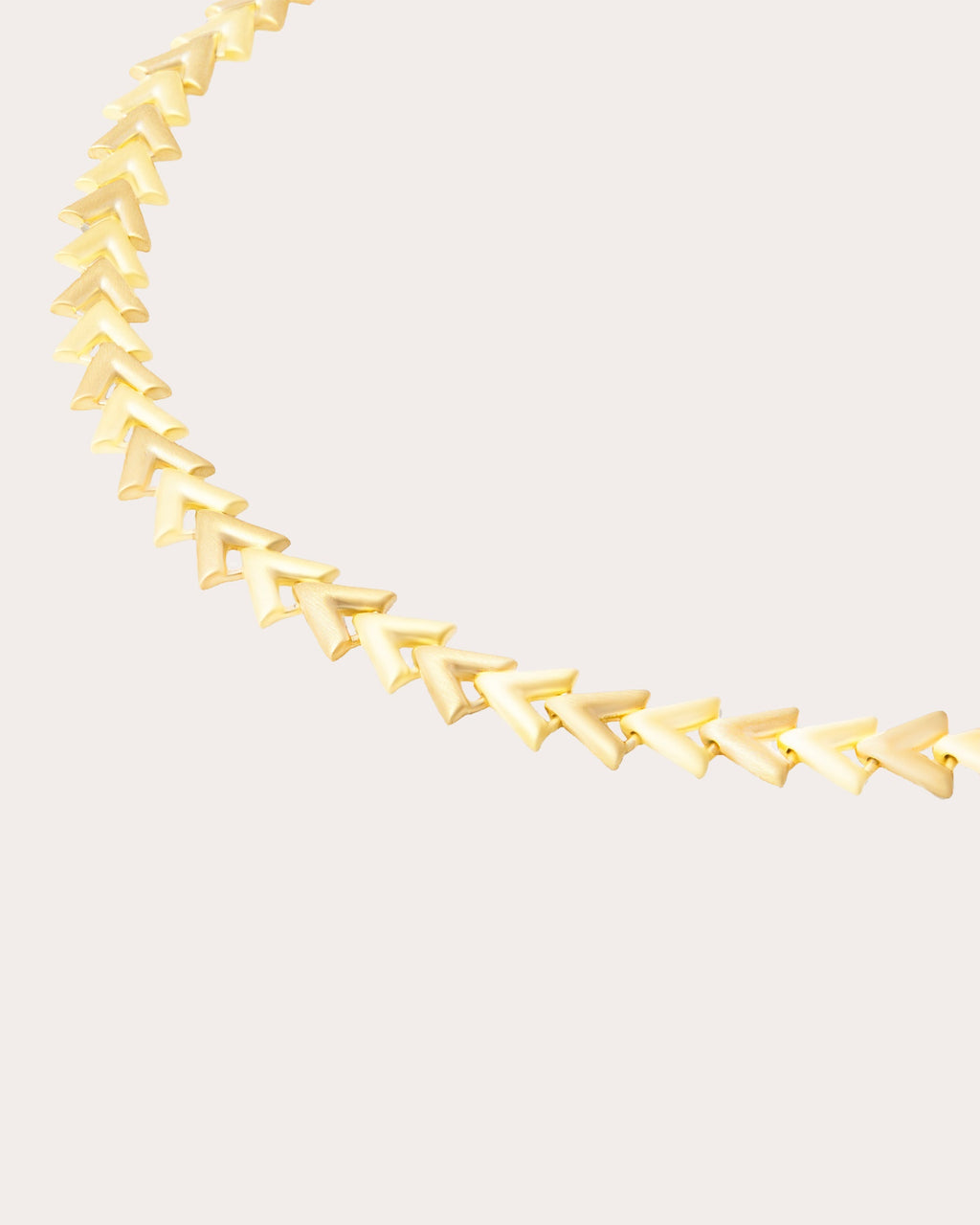Spark 14K Gold Chevron Link Necklace