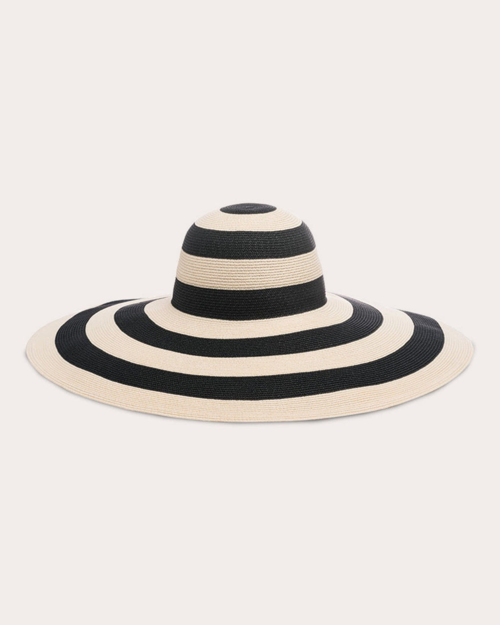 Sunny Striped Paper-Blend Sun Hat