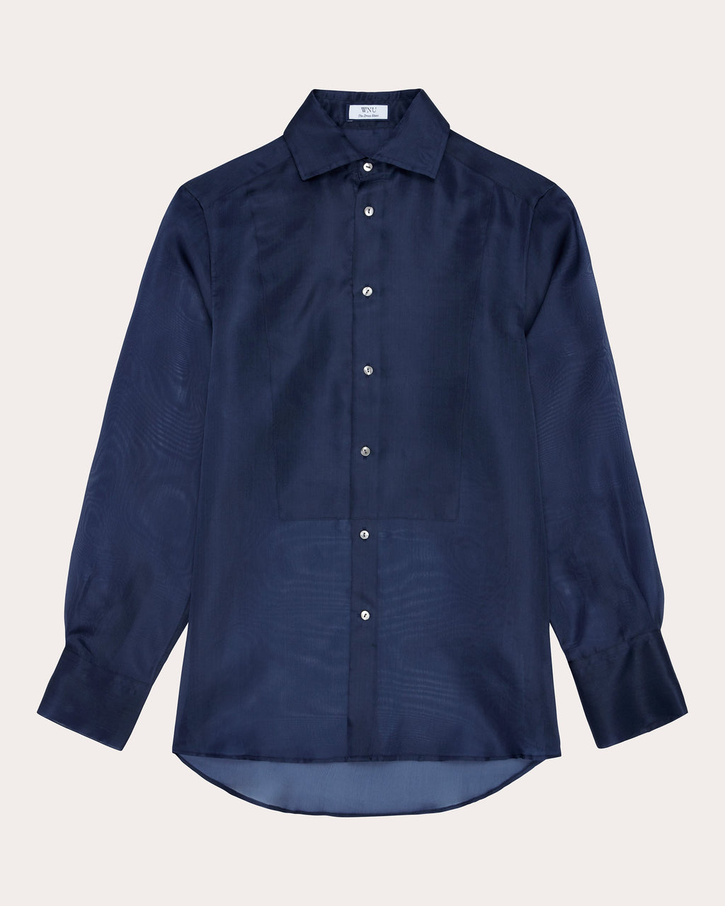 The Silk Organza Dress Shirt