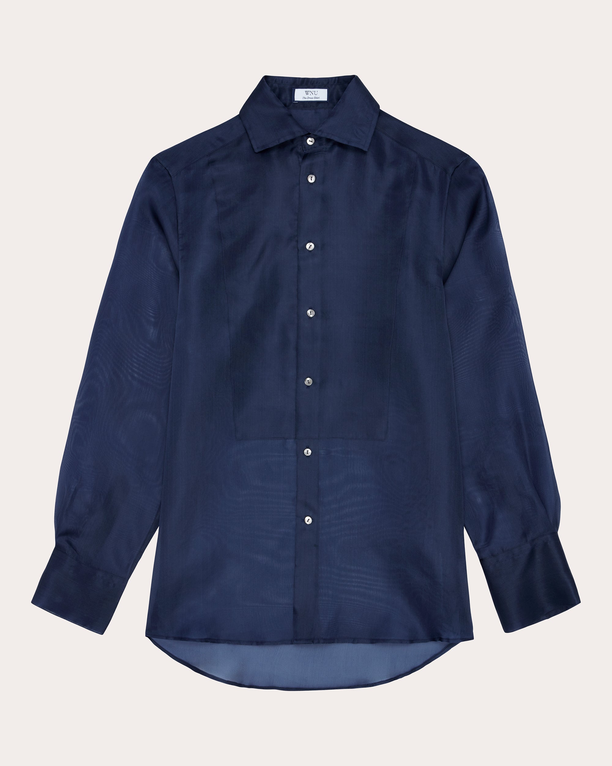 The Silk Organza Dress Shirt