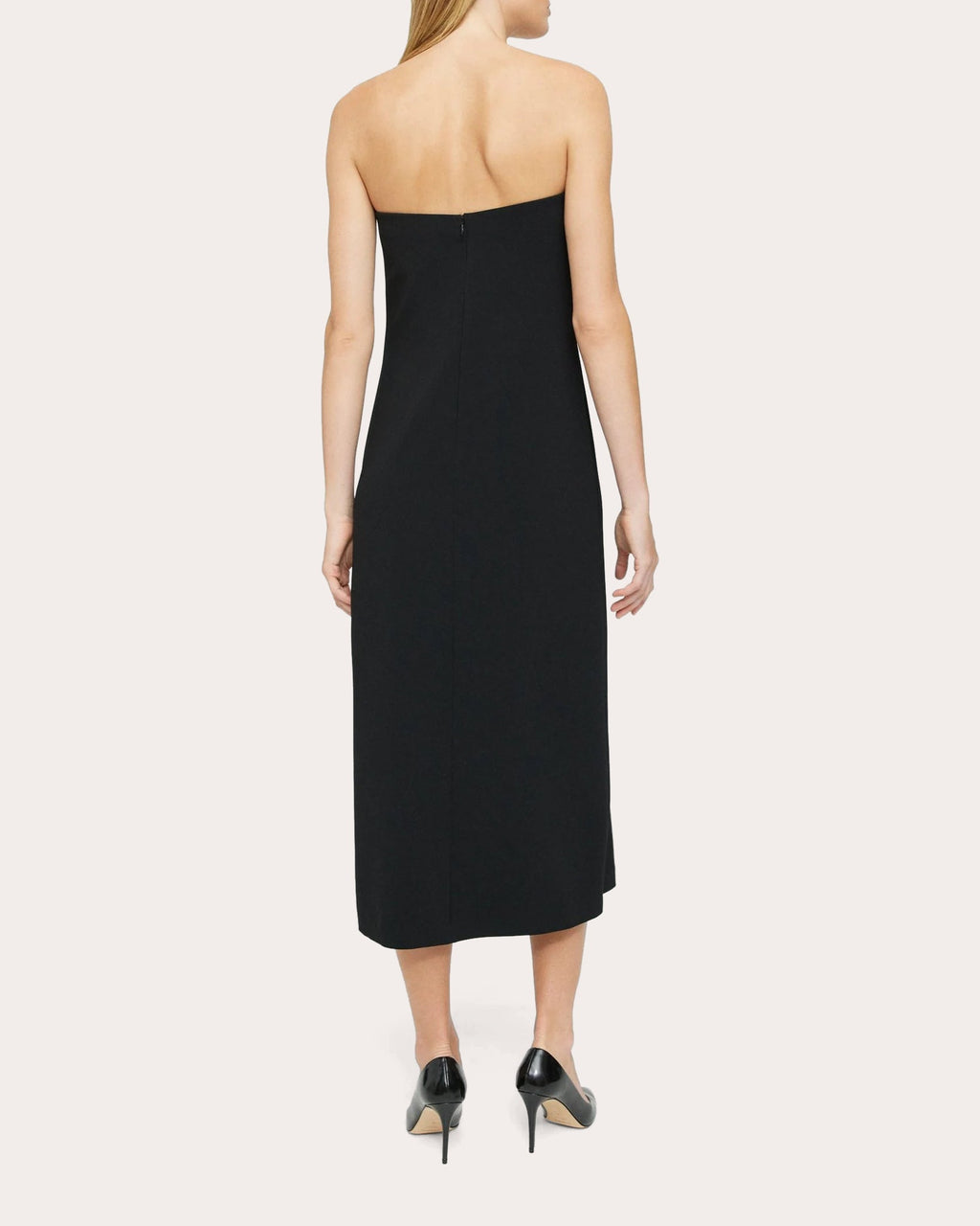 Classic Crepe Midi Dress