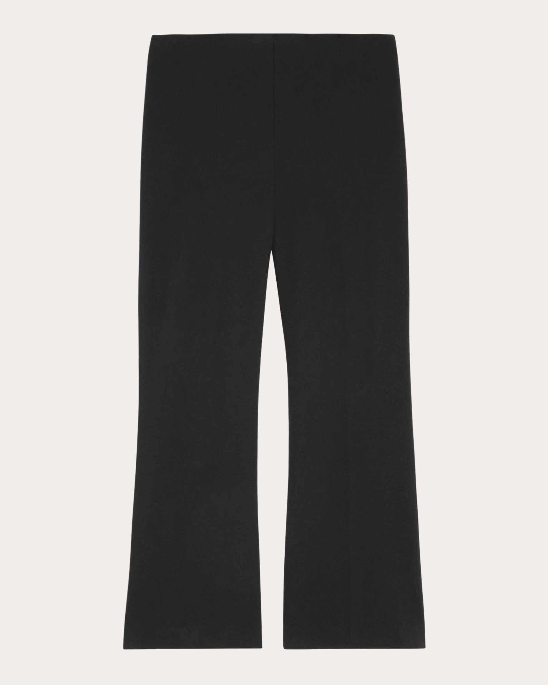 Creased Crop Kick Pants