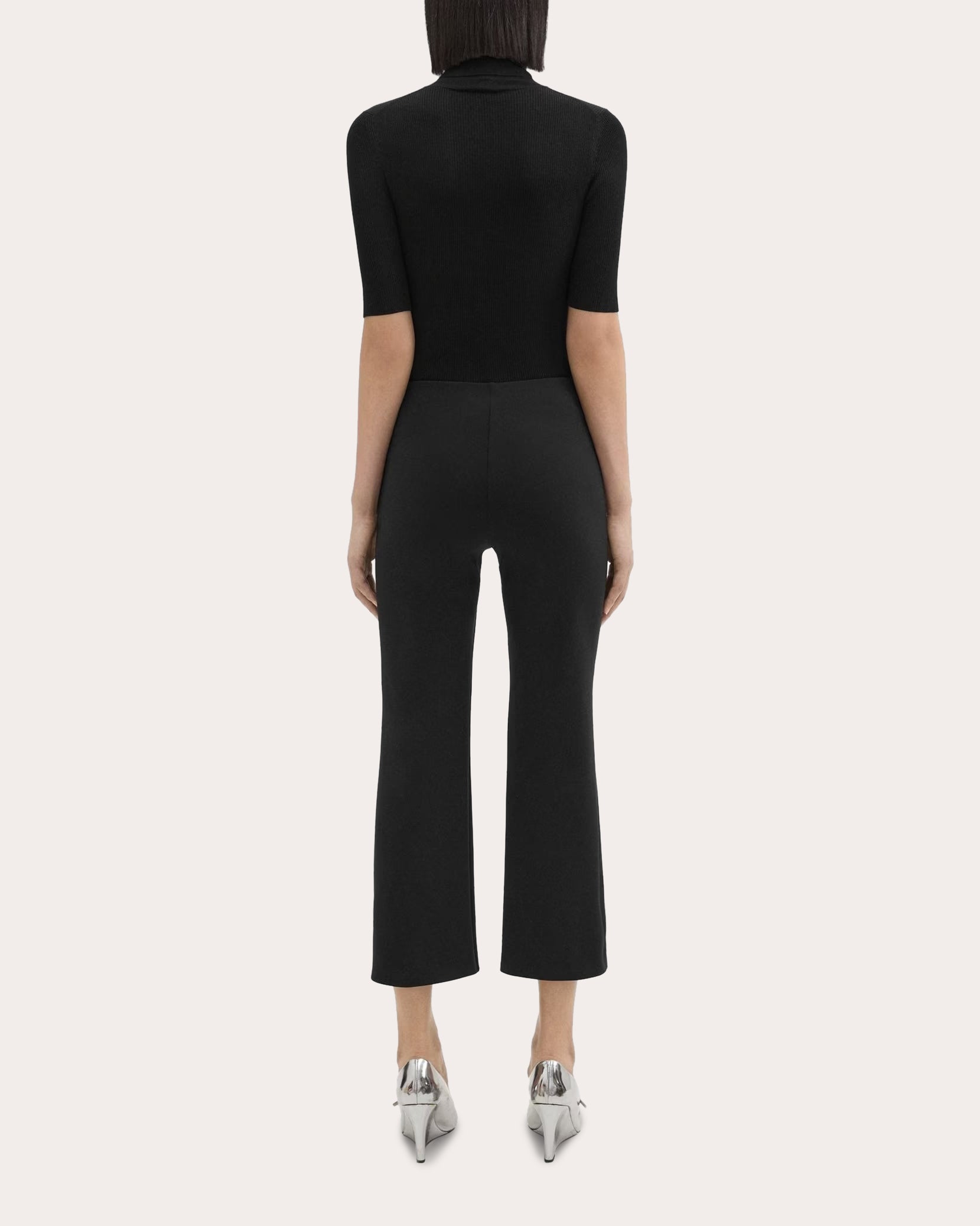 Scuba Cropped Kick Pants