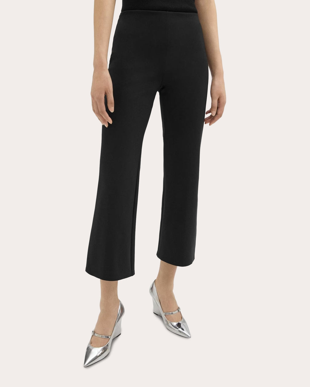 Scuba Cropped Kick Pants