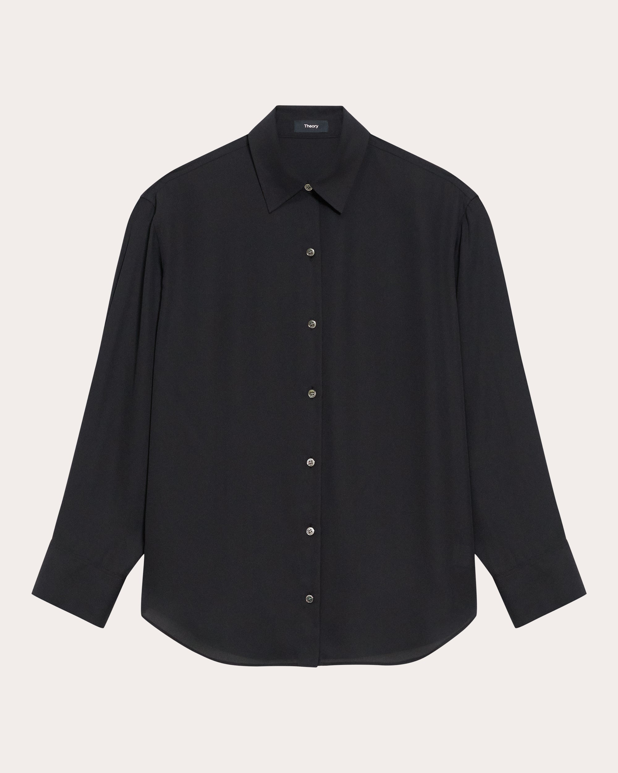 Button-Up Boyfriend Shirt