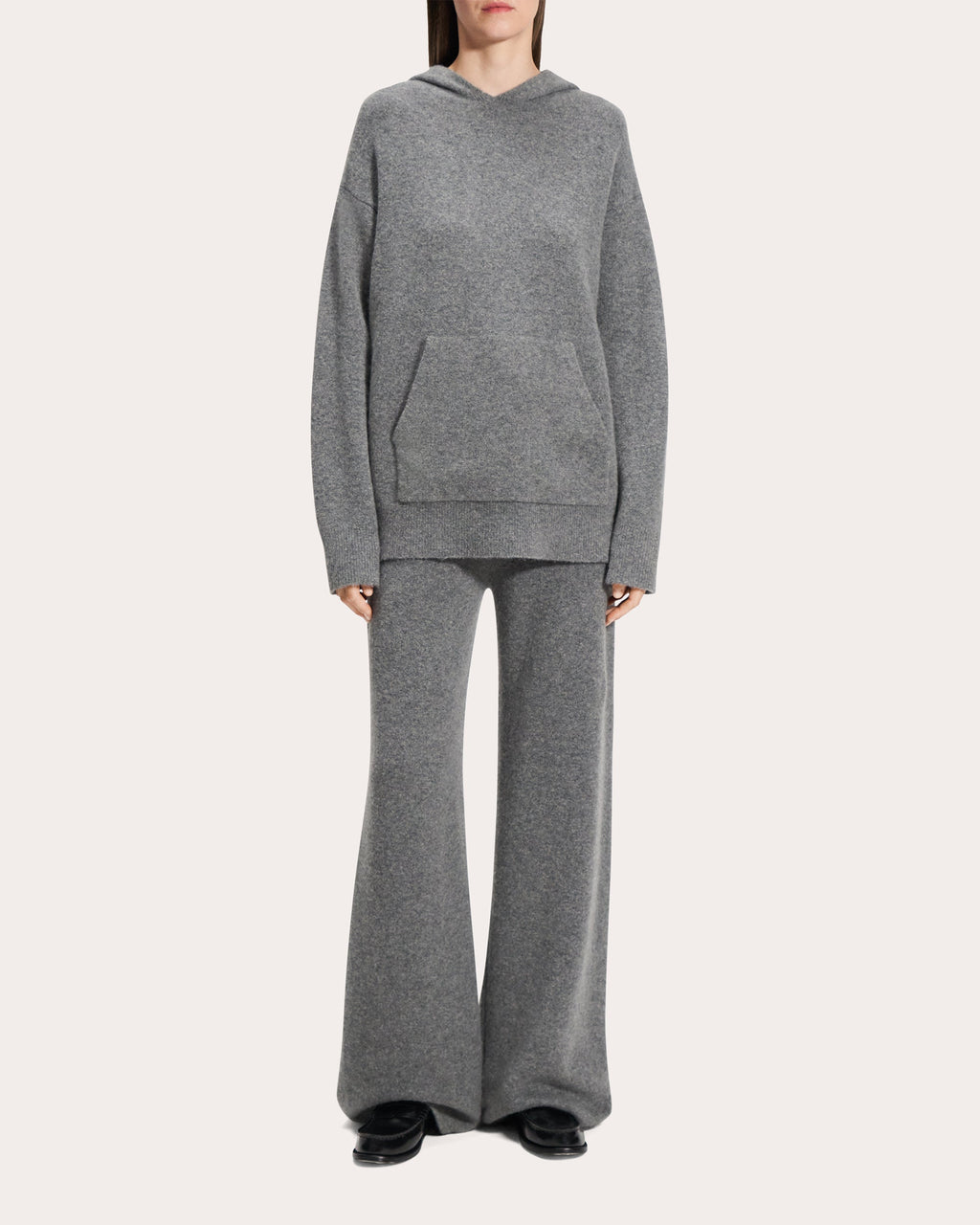 Oversized Wool-Blend Cozy Hoodie