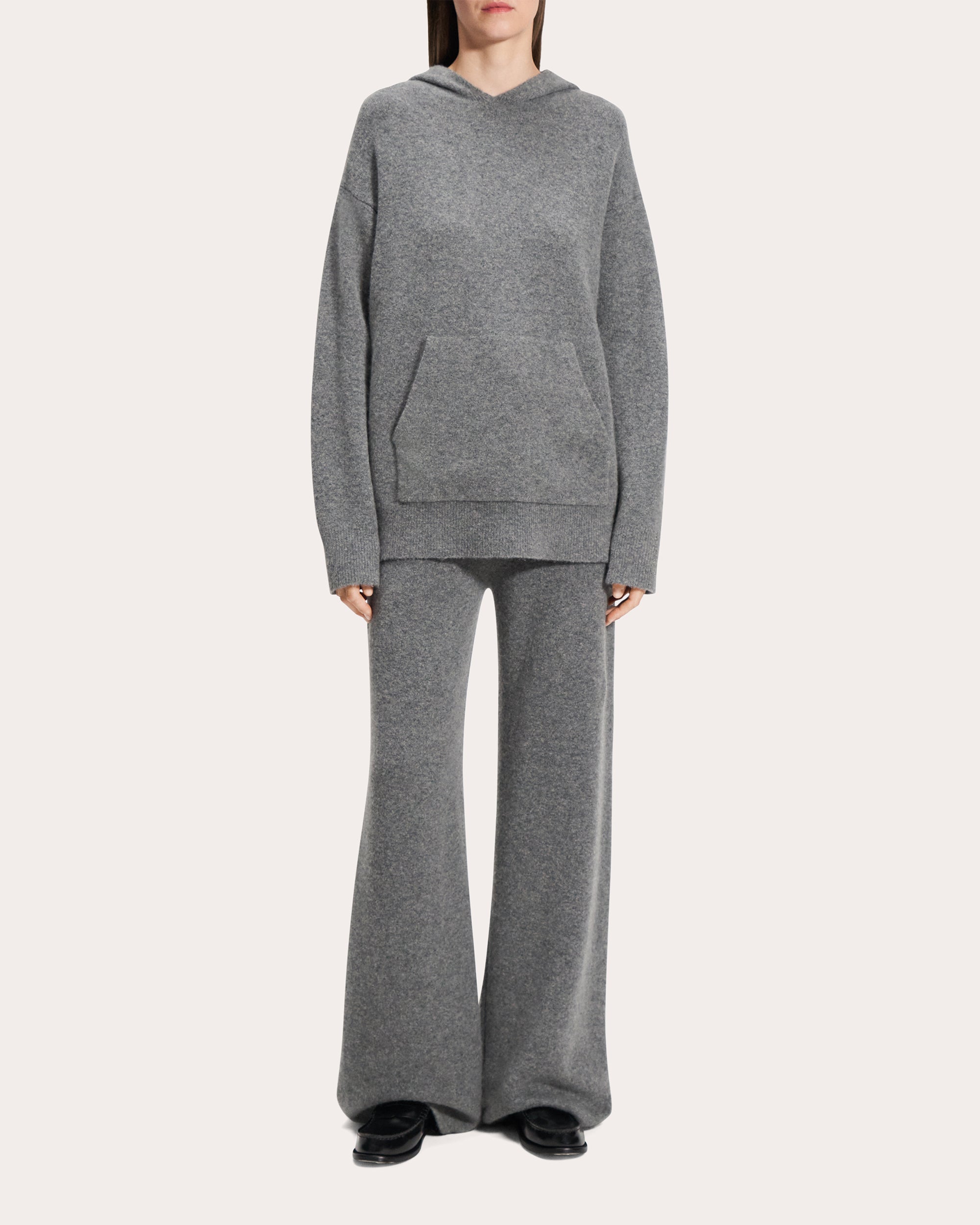 Oversized Wool-Blend Cozy Hoodie