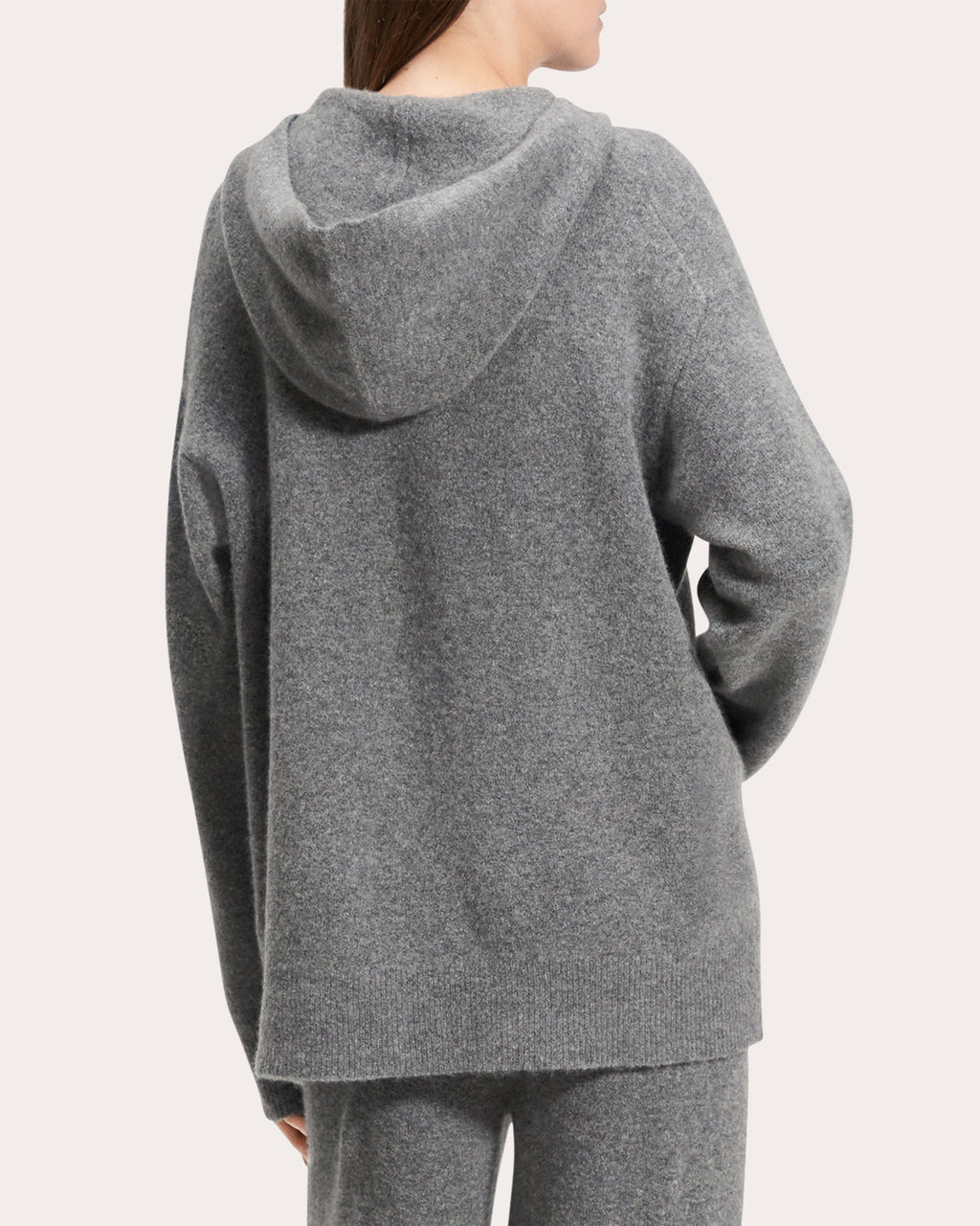 Oversized Wool-Blend Cozy Hoodie