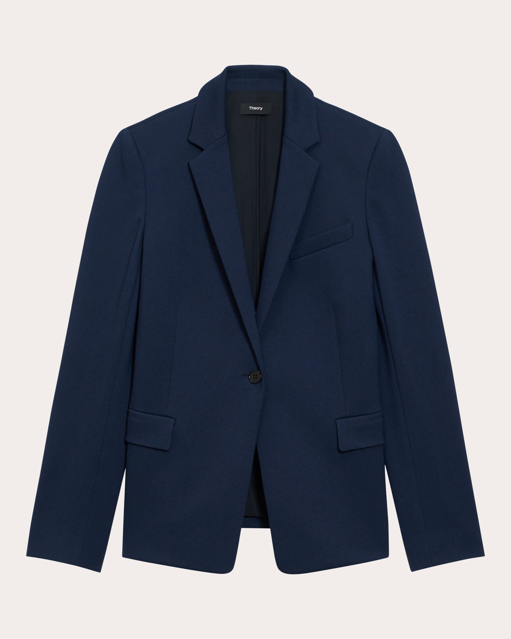 Slim Single-Breasted Blazer