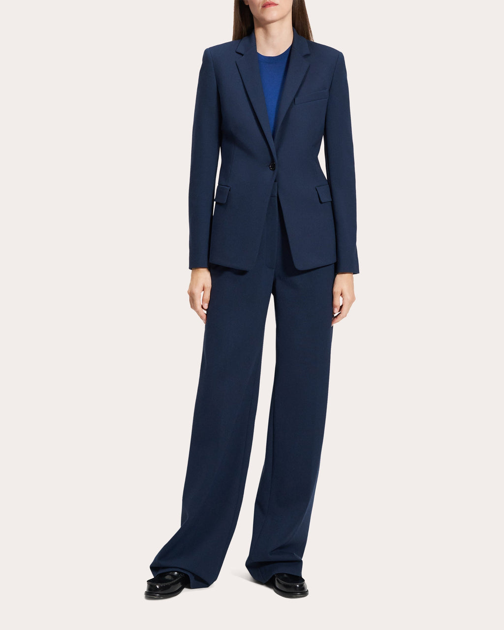 Slim Single-Breasted Blazer