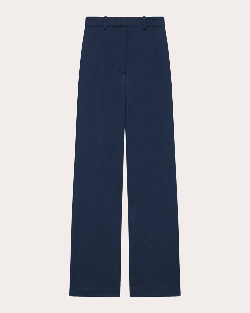 Classic Creased Straight-Leg Trousers