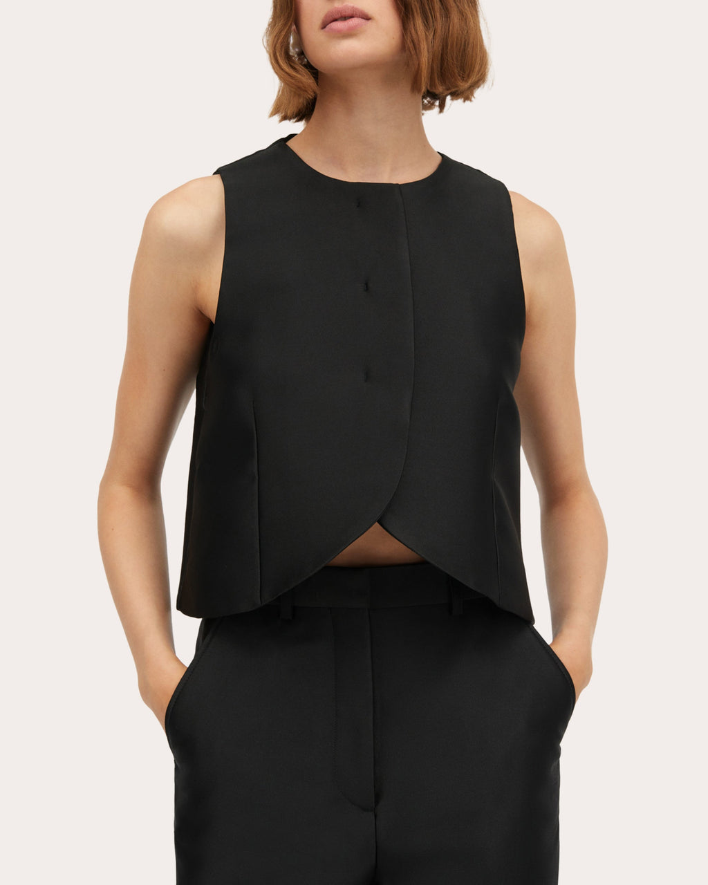 Tina Atelier Silk Tech Top