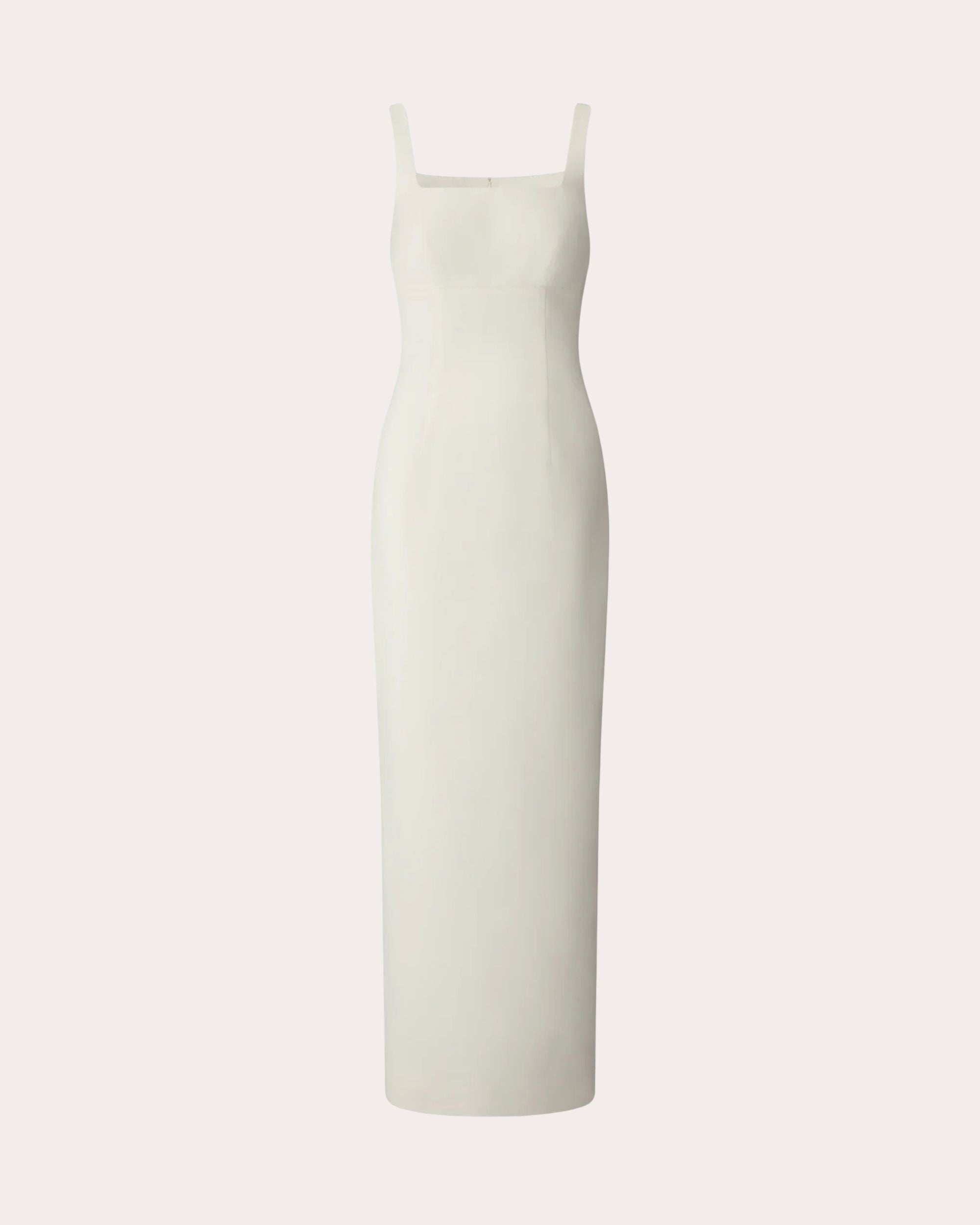 Emilia Cotton-Silk Blend Midi Dress
